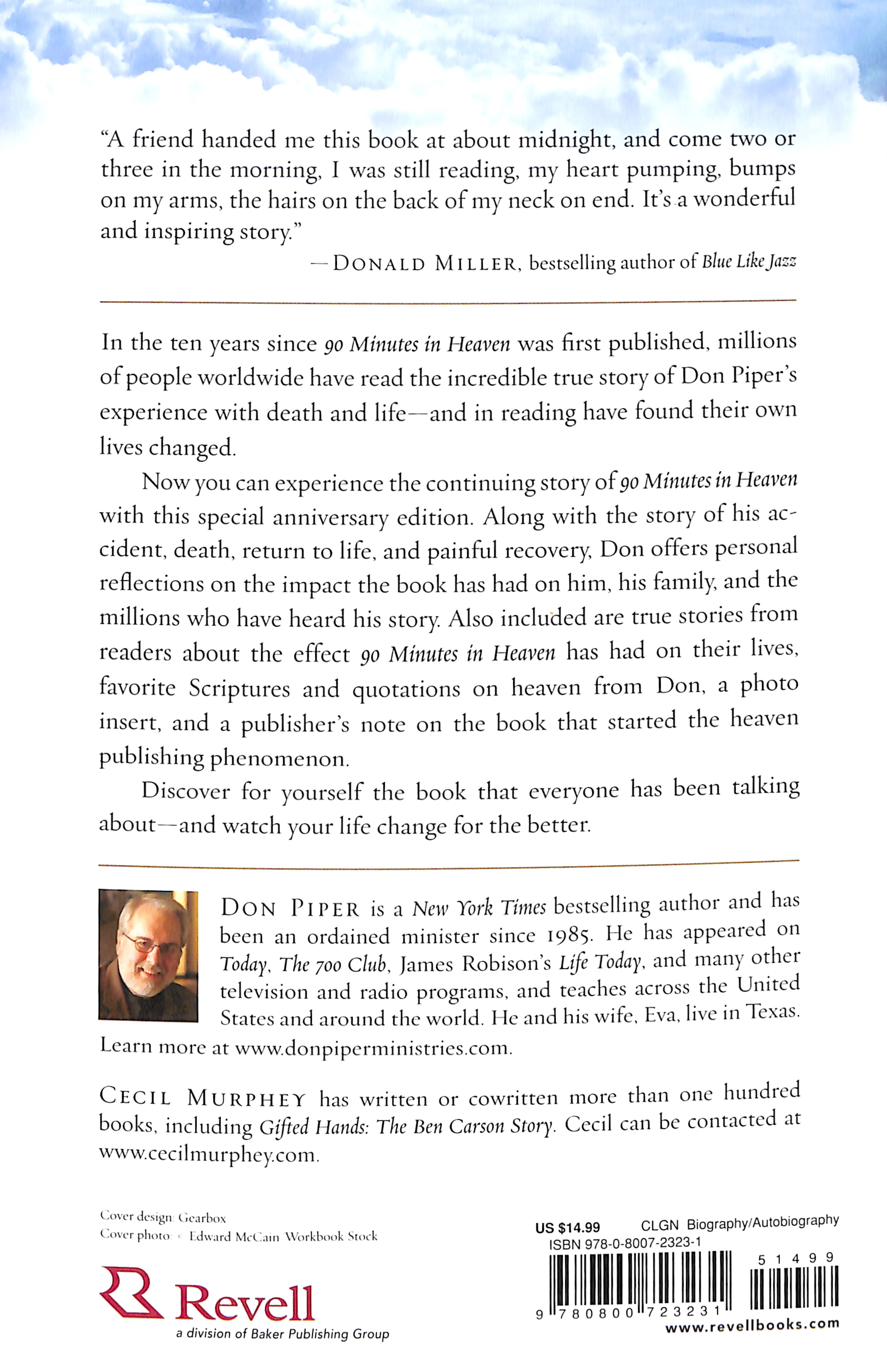 90 Minutes in Heaven: A True Story of Death and Life (10th Anniversary Edition)