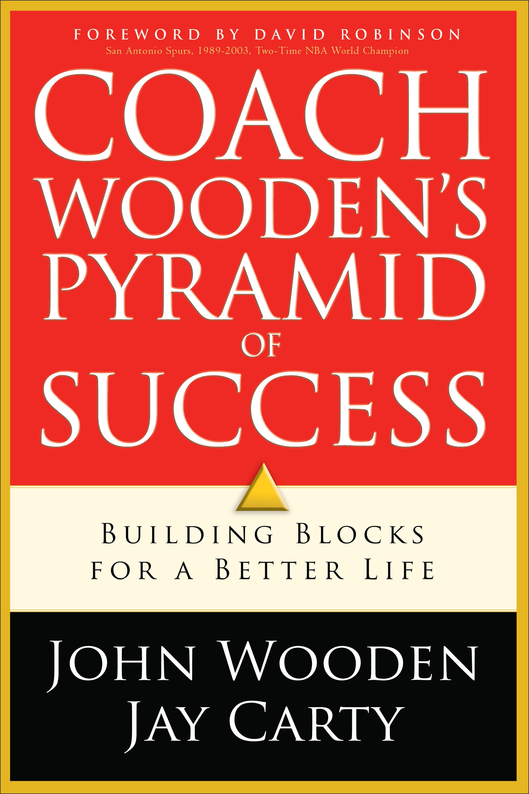 Coach Wooden's Pyramid of Success: Building Blocks For a Better Life
