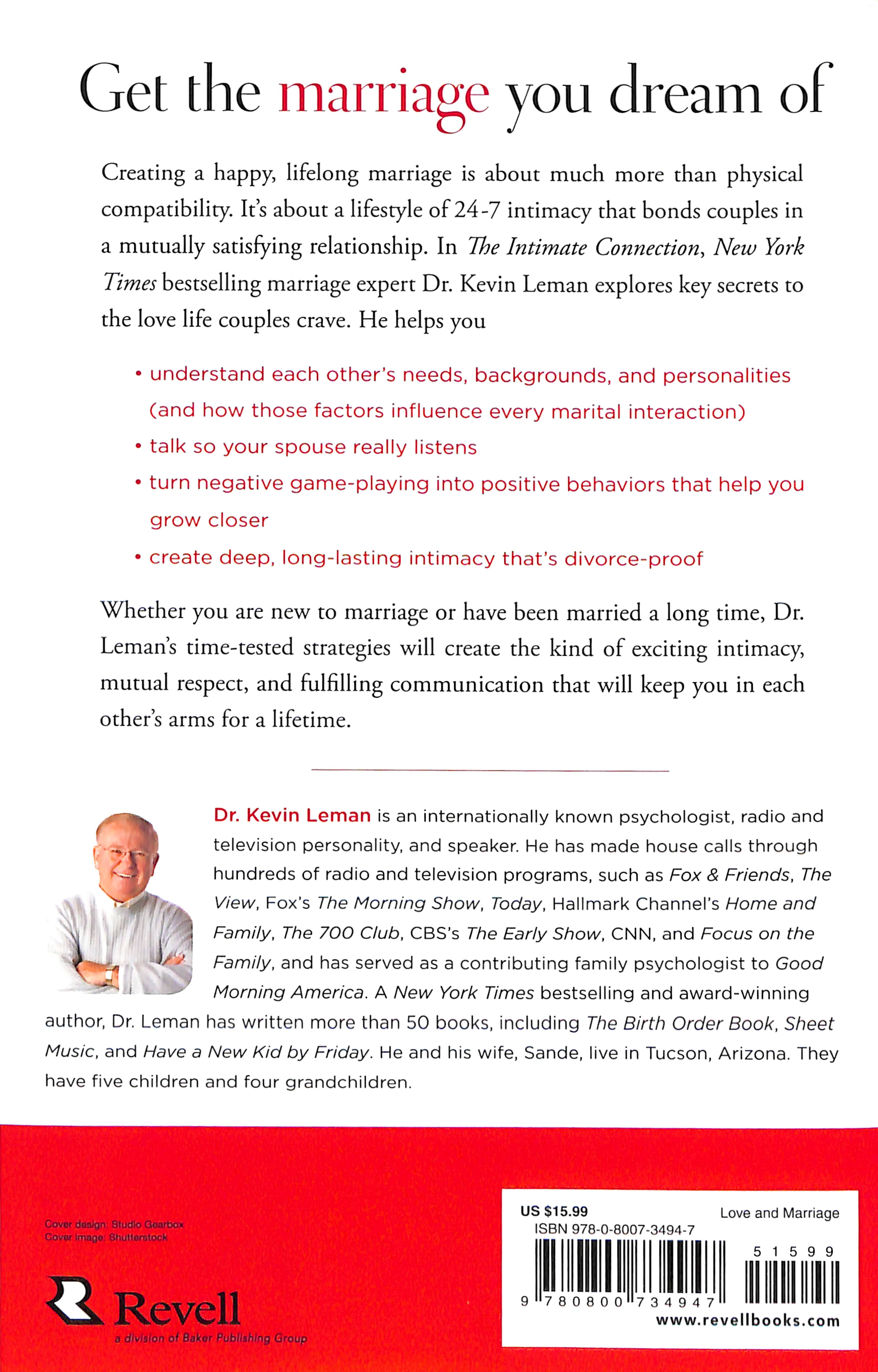 The Intimate Connection: Secrets to a Lifelong Romance