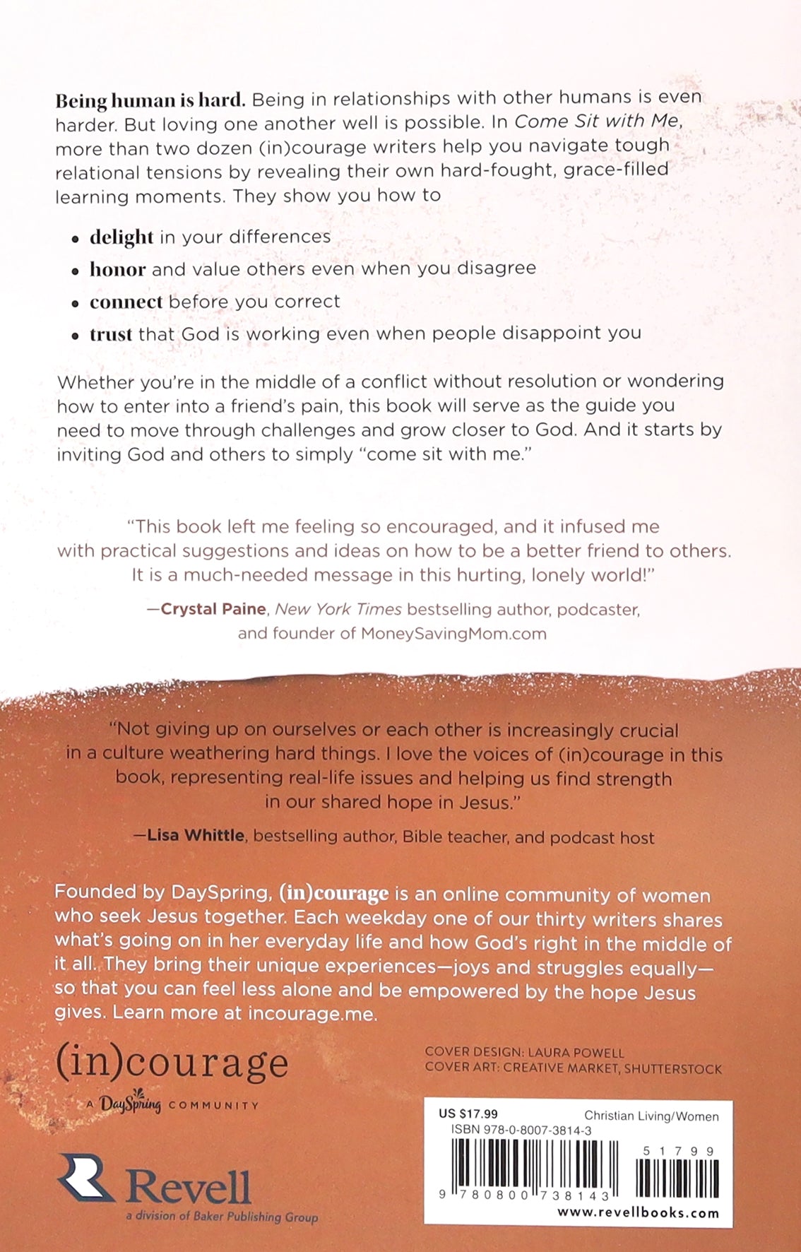 Come Sit With Me: How to Delight in Differences, Love Through Disagreements, and Live With Discomfort