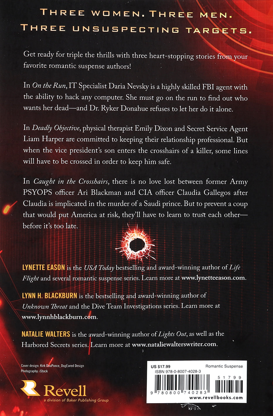 Targeted: Three Romantic Suspense Novellas