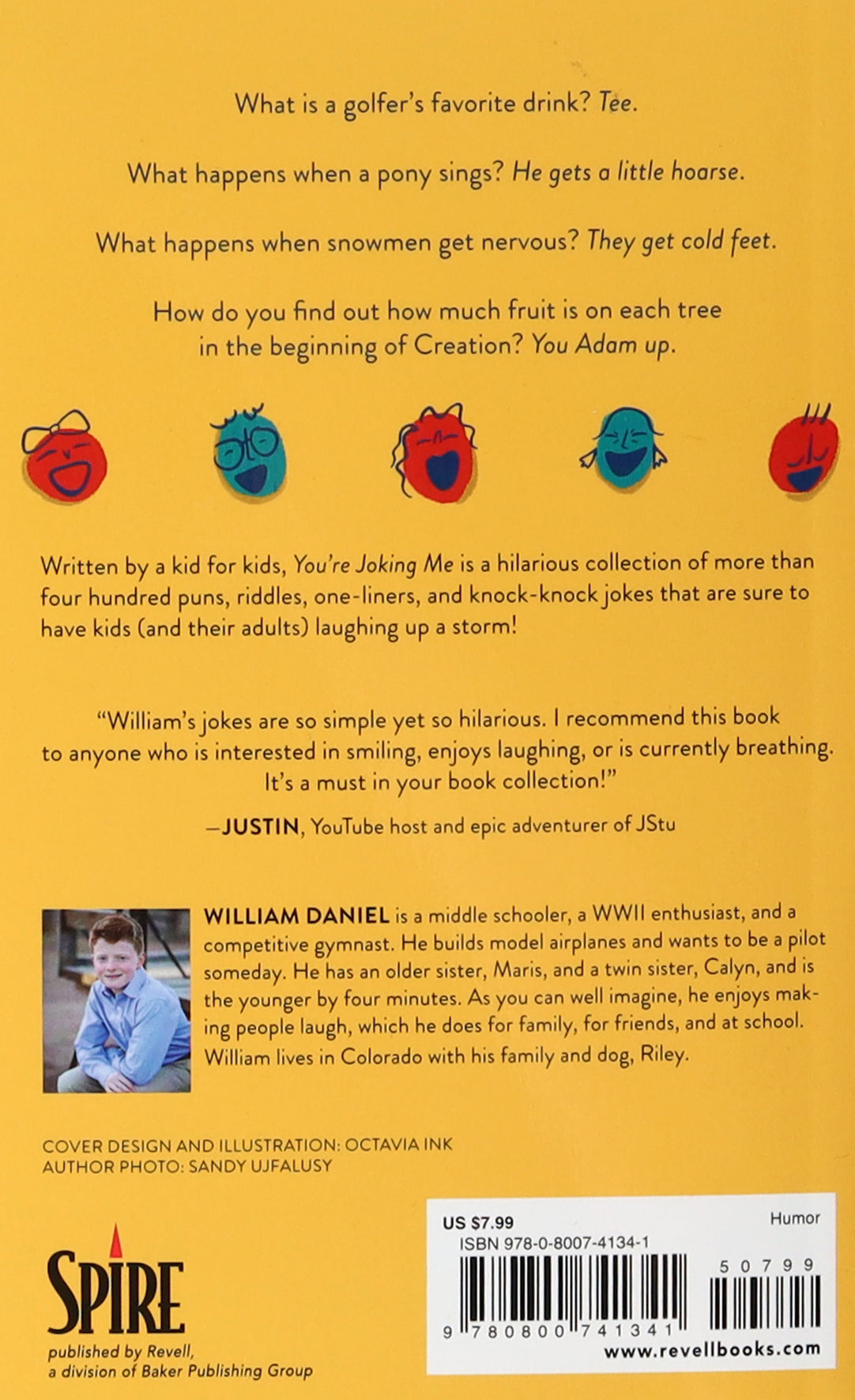 You're Joking Me: Jokes For Kids By a Kid