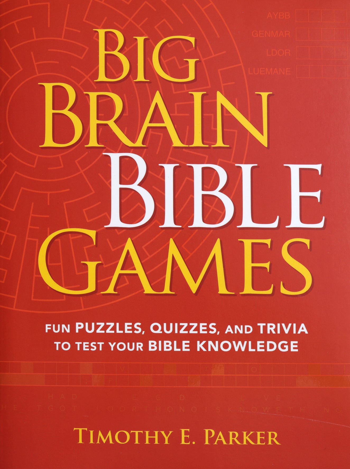 Big Brain Bible Games: Fun Puzzles, Quizzes, and Trivia to Test Your Bible Knowledge