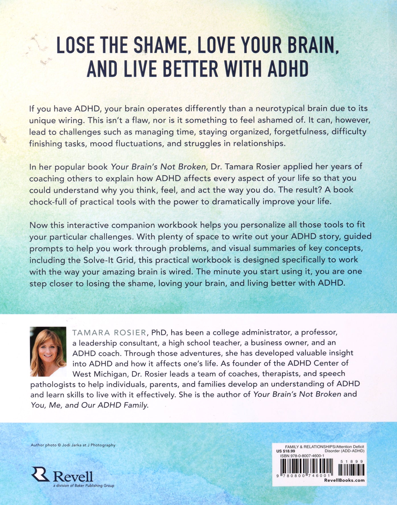 Your Brain's Not Broken (Workbook): Strategies for Navigating Your Emotions and Life with ADHD