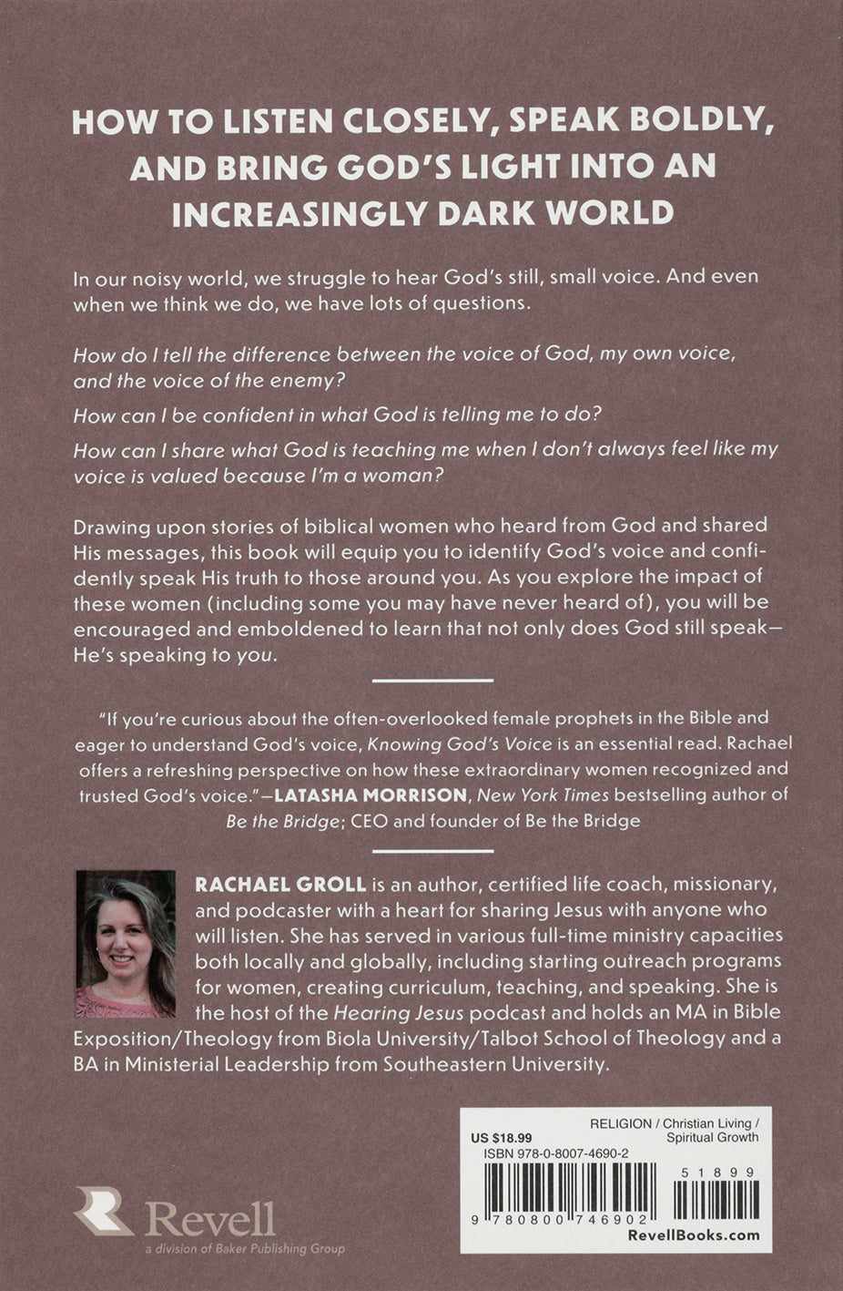 Knowing God's Voice: What Female Prophets of the Bible Teach Us about Recognizing, Trusting, and Obeying God
