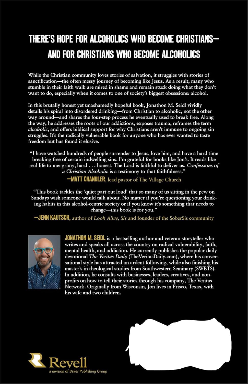 Confessions of a Christian Alcoholic: A Candid Conversation on Drinking, Addiction, and How to Break Free