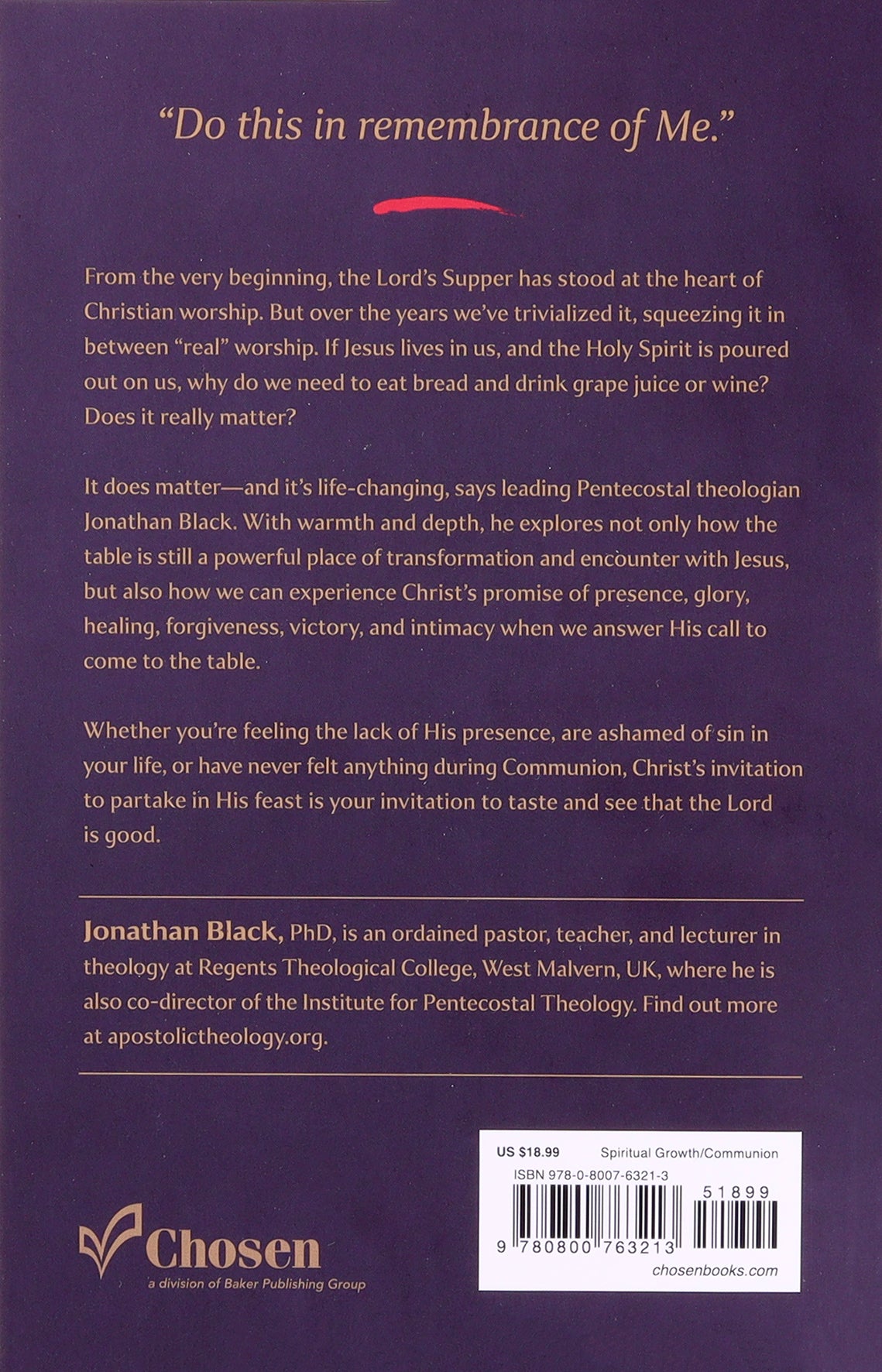 The Lord's Supper: Our Promised Place of Intimacy and Transformation With Jesus