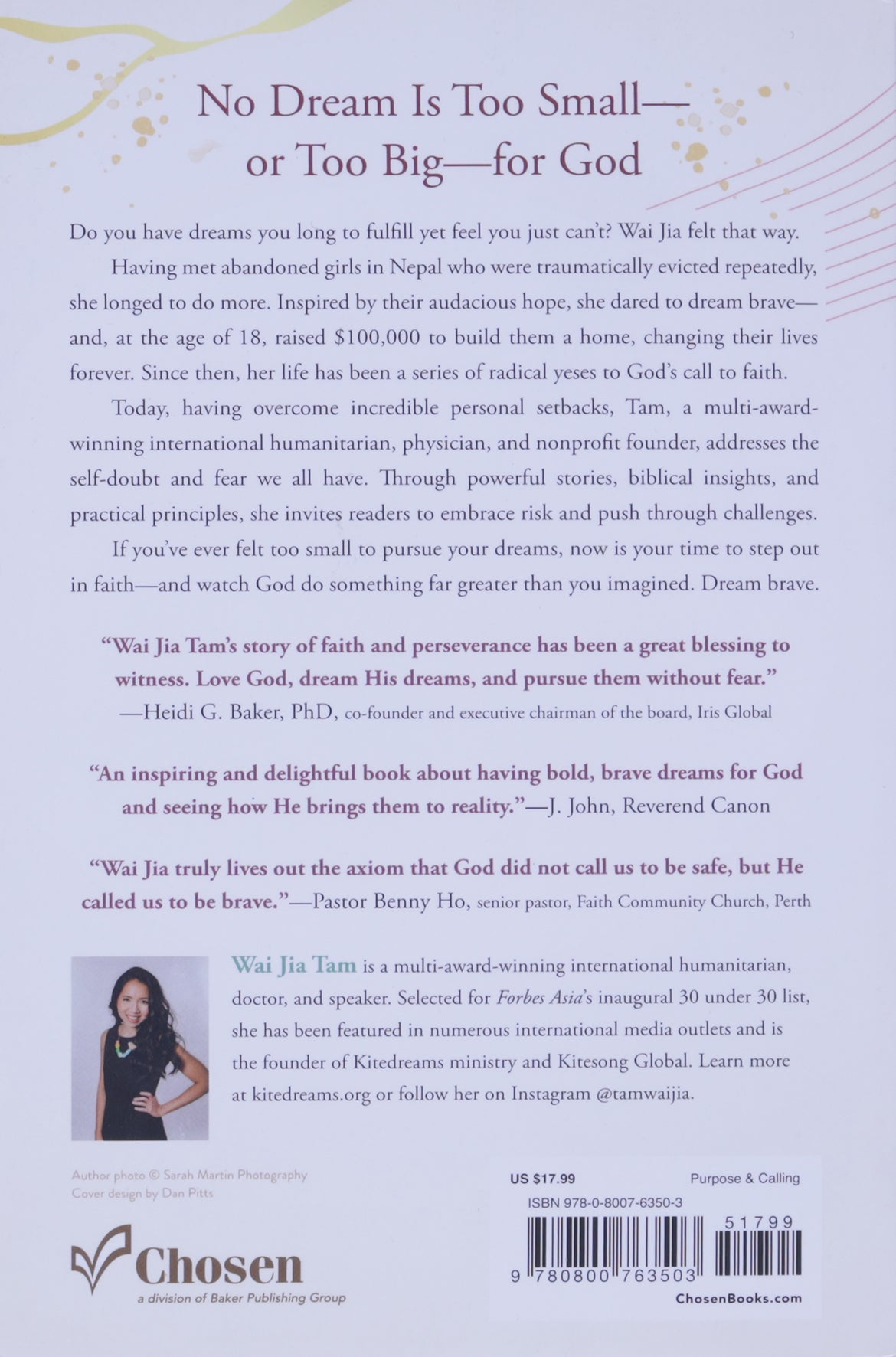 Dream Brave: A Dare to Live By Faith When You Feel Too Small