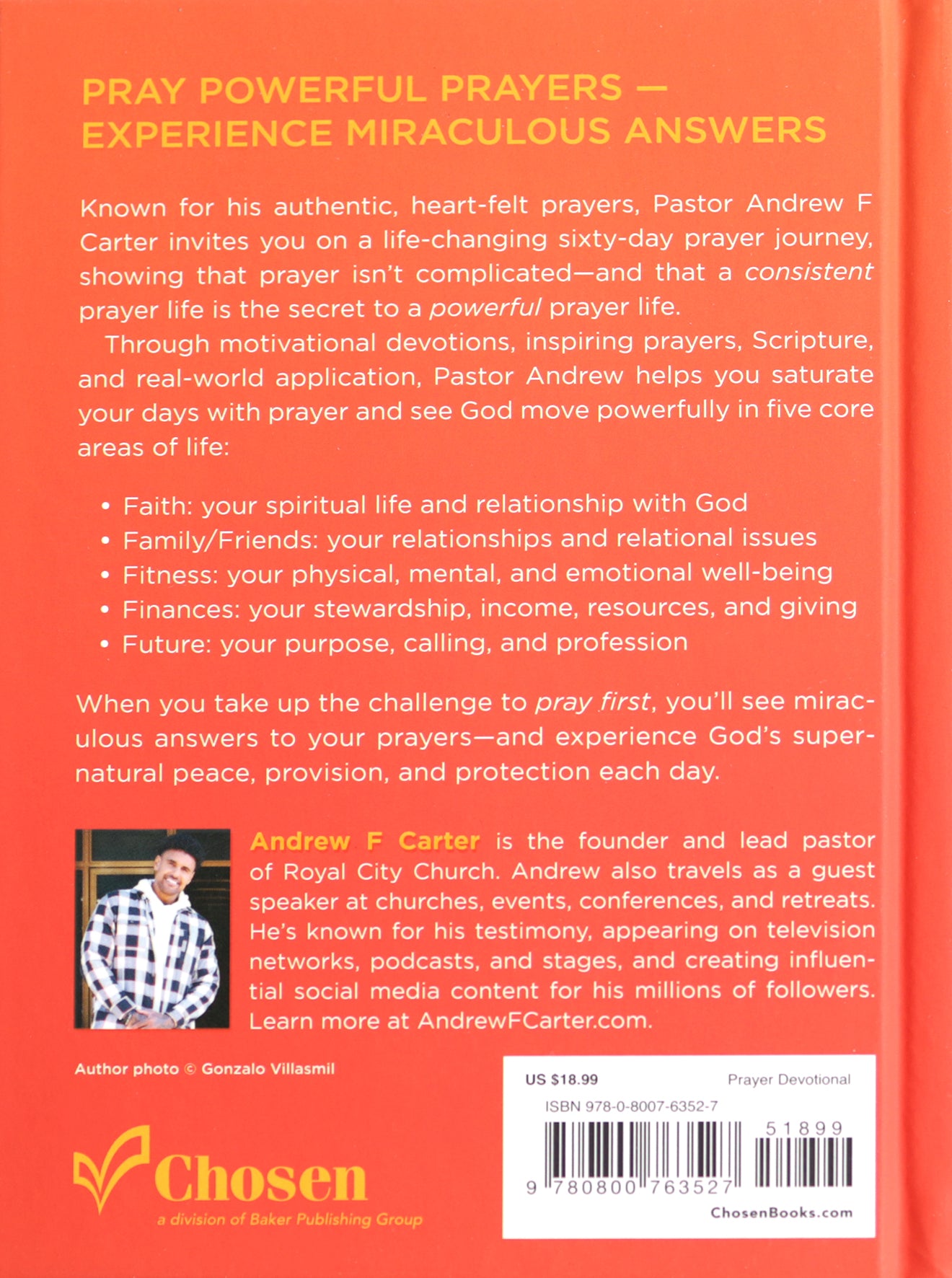 Pray First Challenge: 60 Devotions to Grow in Faith, Family, Fitness, Finances, and Future