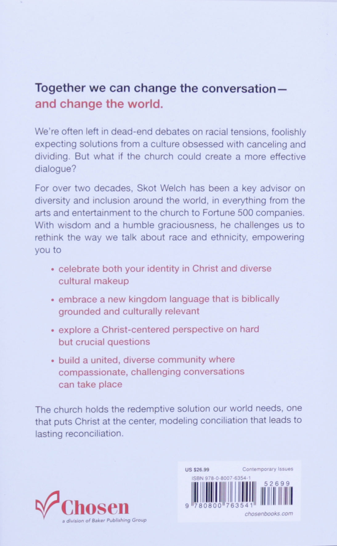 Unfractured: A Christ-Centered Action Plan For Cultural Change