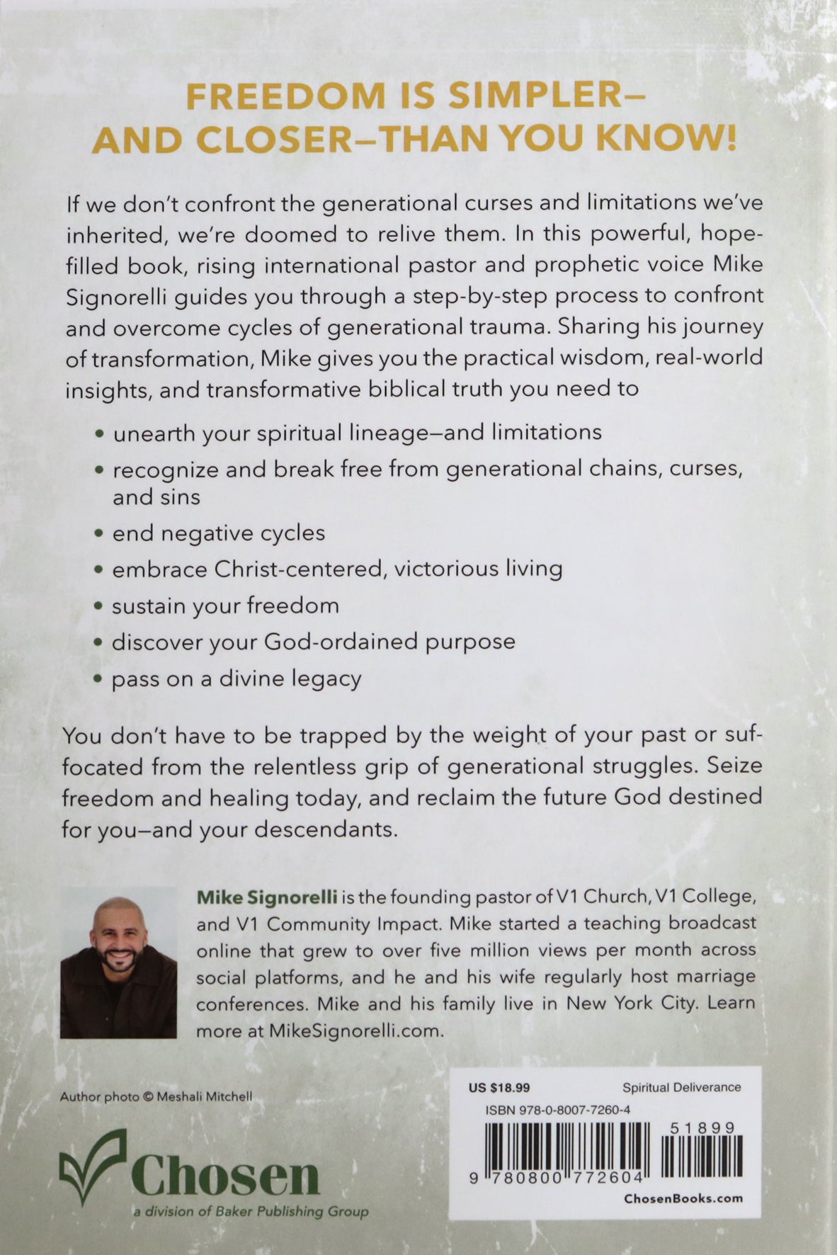 Inherit Your Freedom: Break Generational Curses and Reclaim the Future God Has for You
