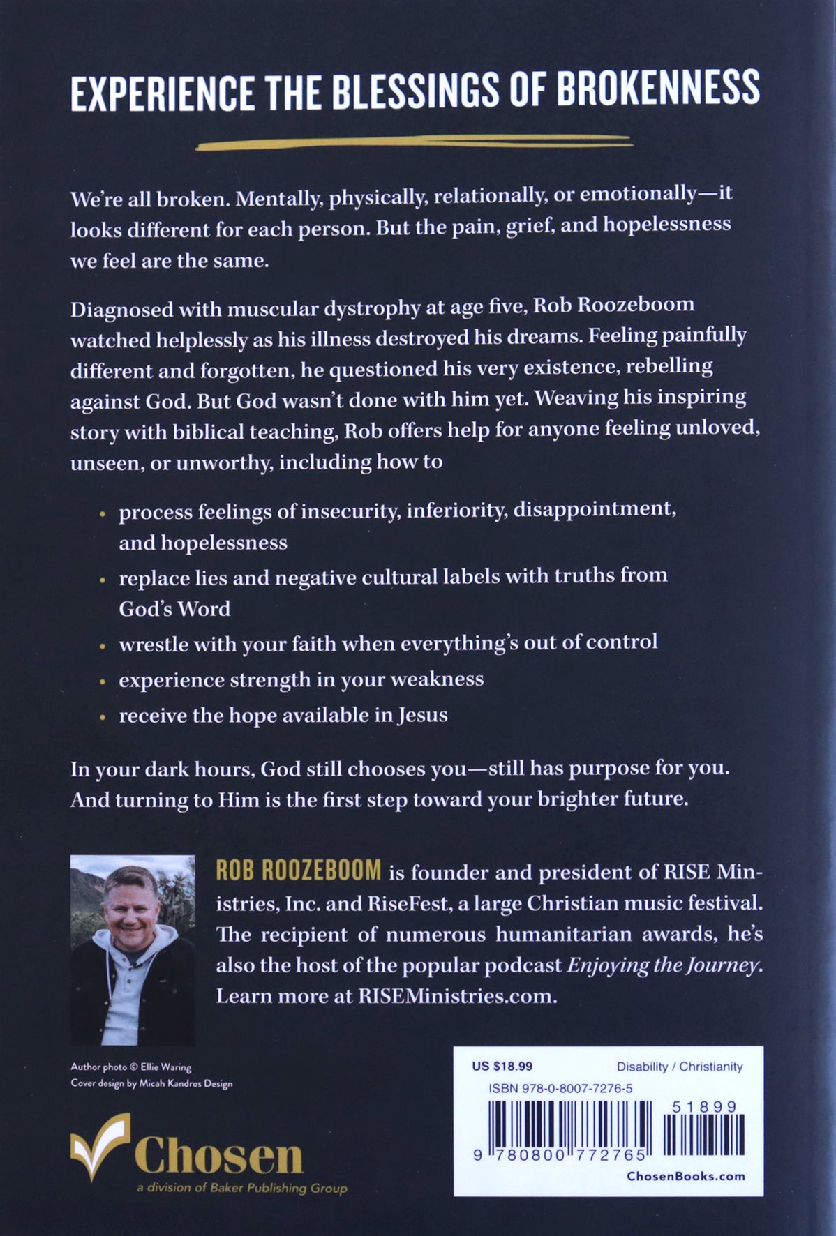 Broken Still Chosen: Finding Hope in Jesus When You Feel Unloved, Unseen, or Forgotten
