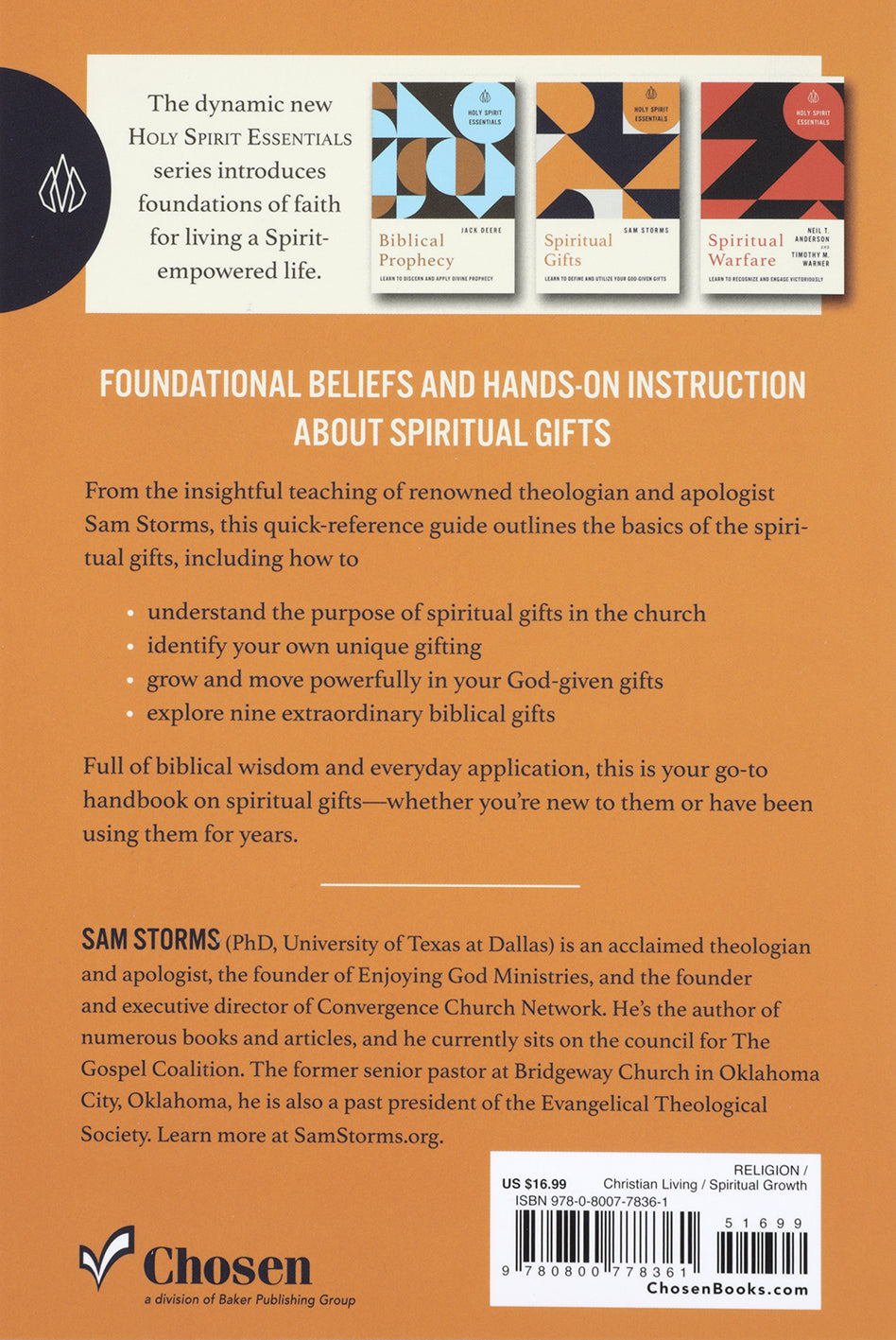 Spiritual Gifts: Learn to Define and Utilize Your God-Given Gifts (Holy Spirit Essentials Series)