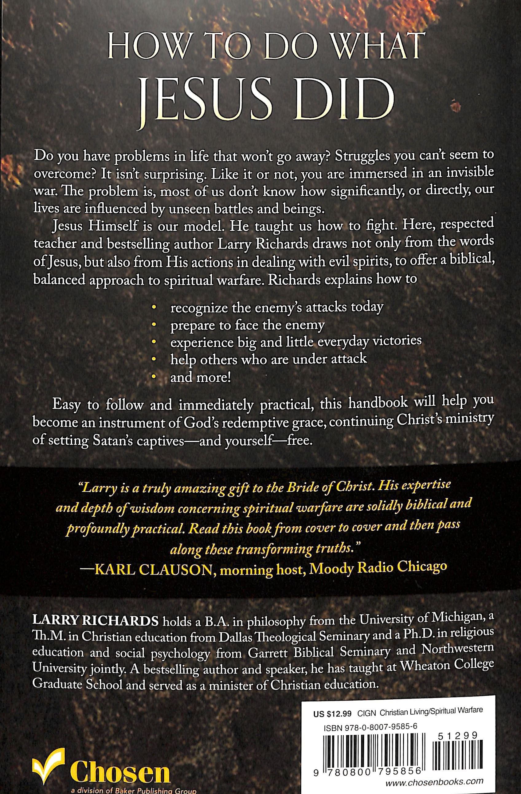 Spiritual Warfare Jesus' Way