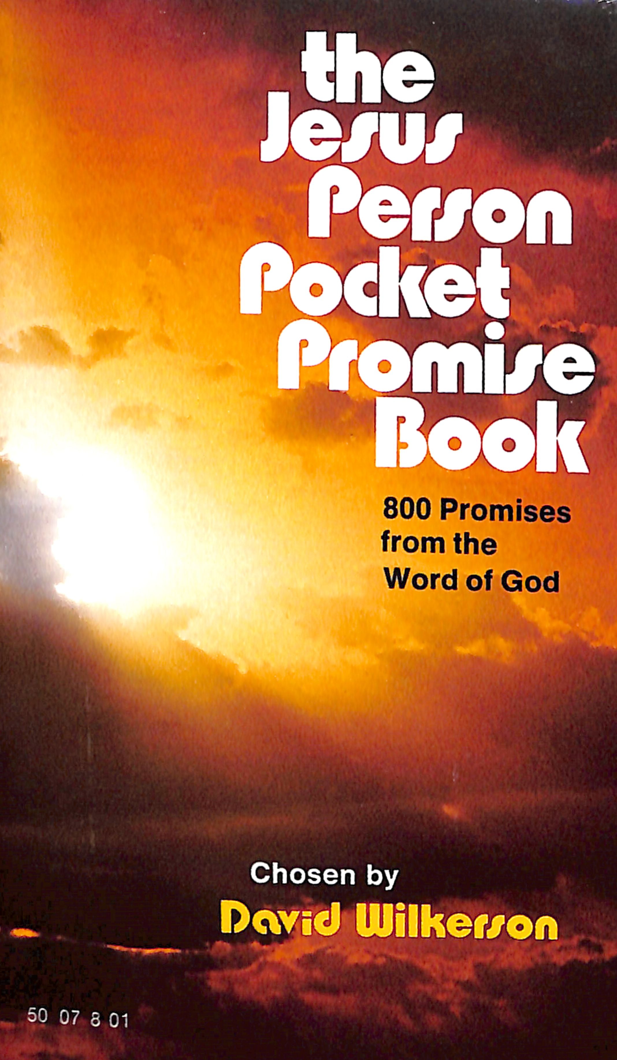 The Jesus Person Pocket Promise Book: 800 Promises From the Word of God