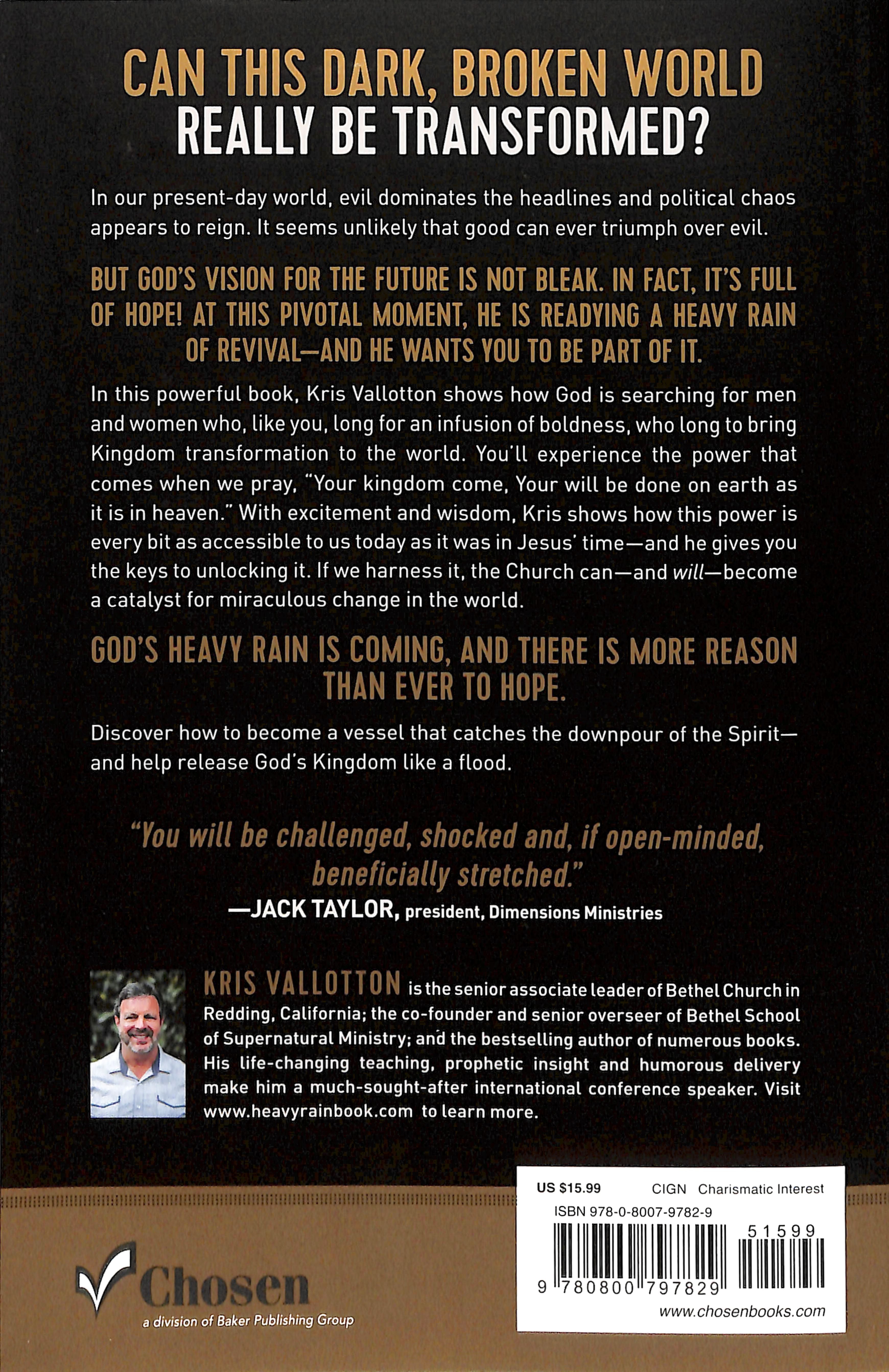 Heavy Rain: How to Flood Your World With God's Transforming Power