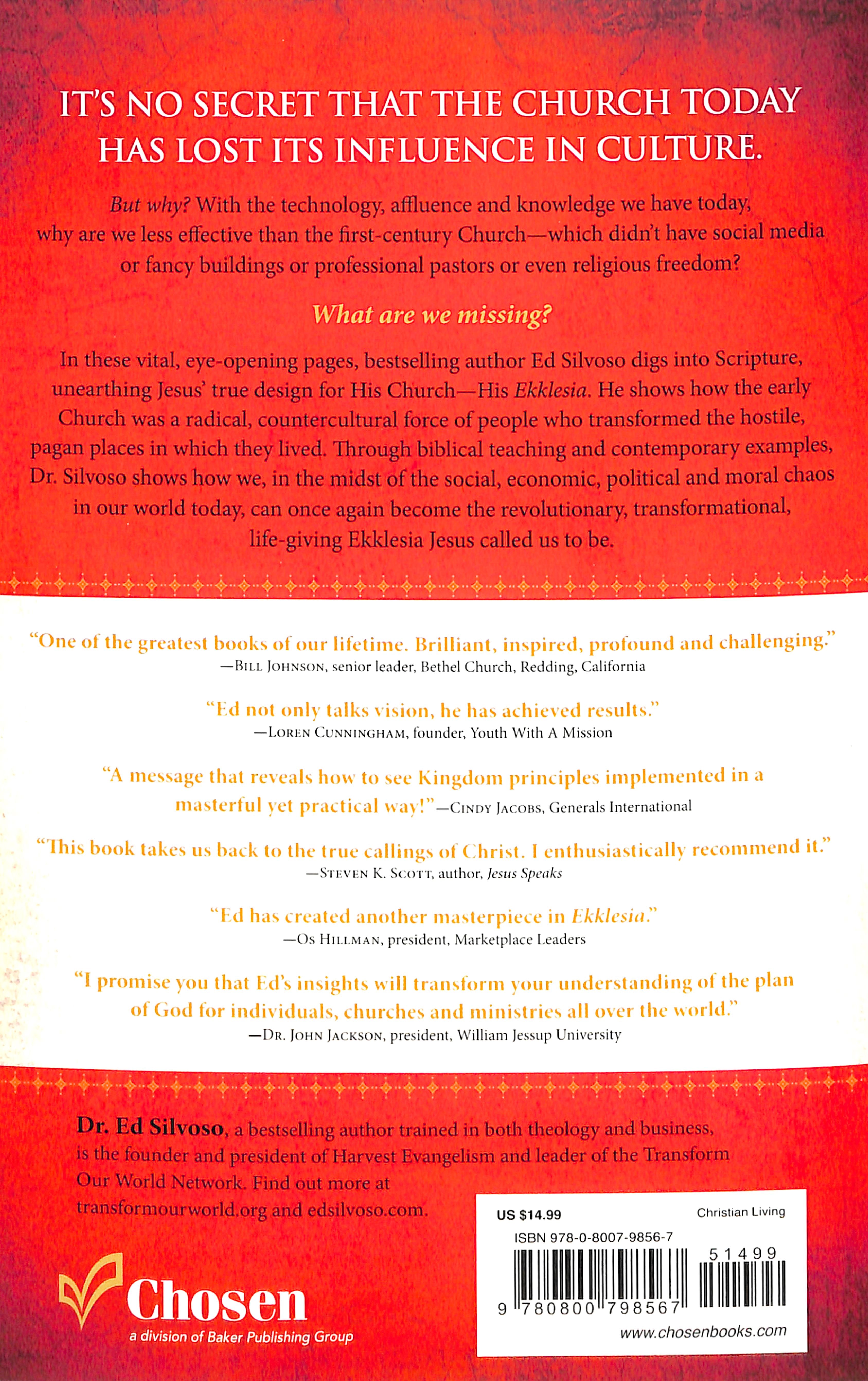 Ekklesia: Rediscovering God's Instrument For Global Transformation