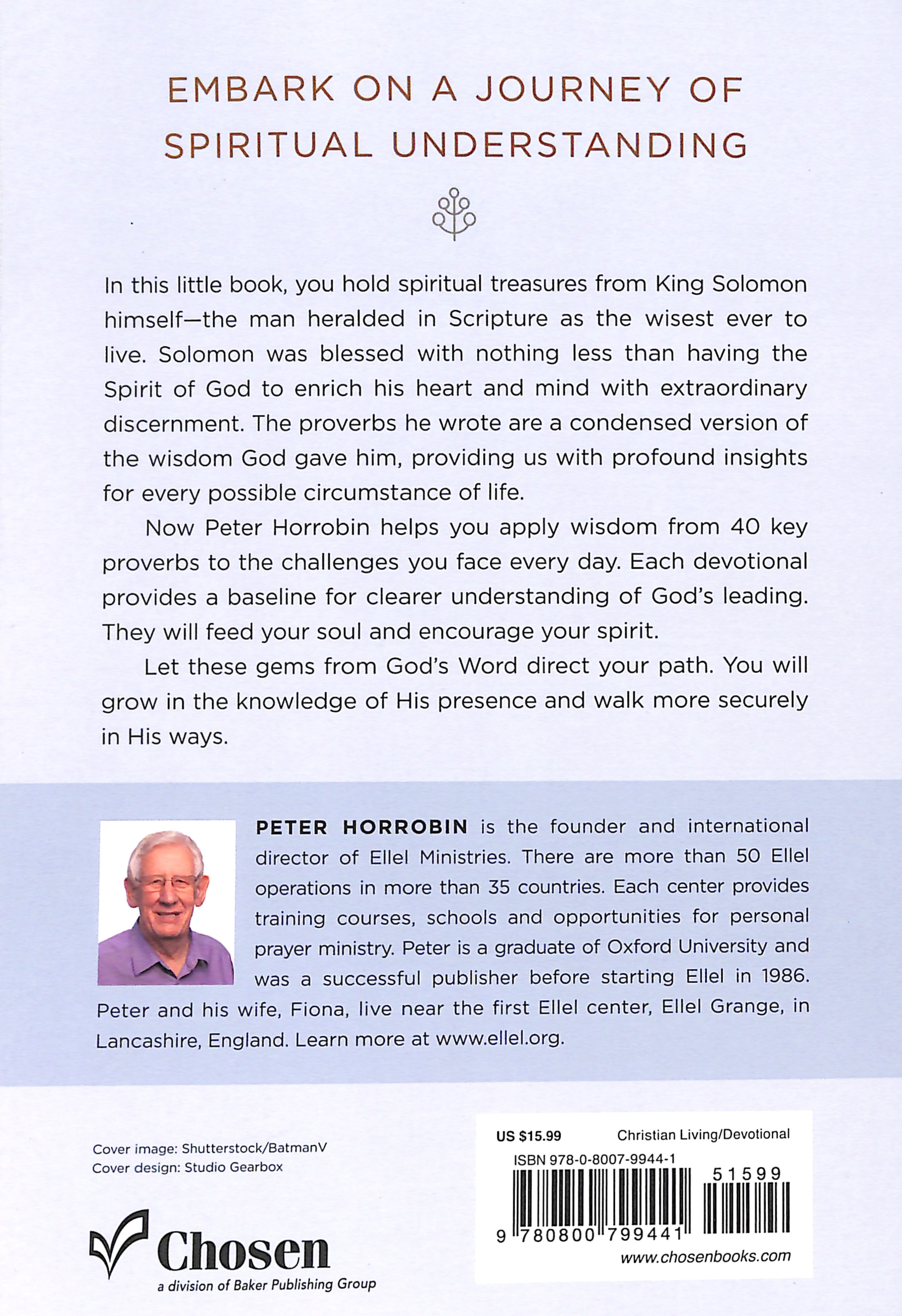 Wisdom From the Proverbs: A 40-Day Devotional Journey