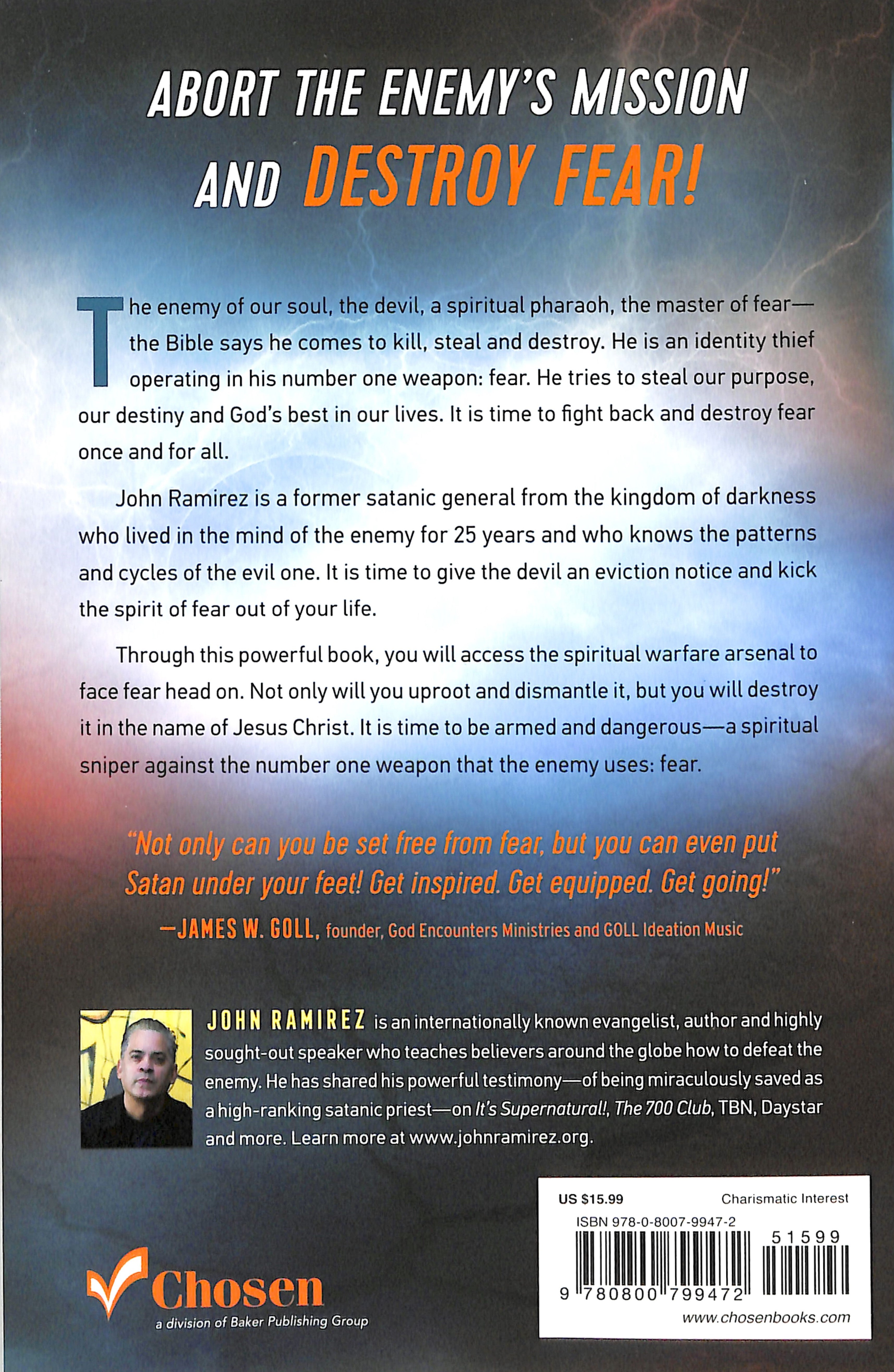 Destroying Fear: Strategies to Overthrow the Enemy's Tactics and Walk in Total Freedom