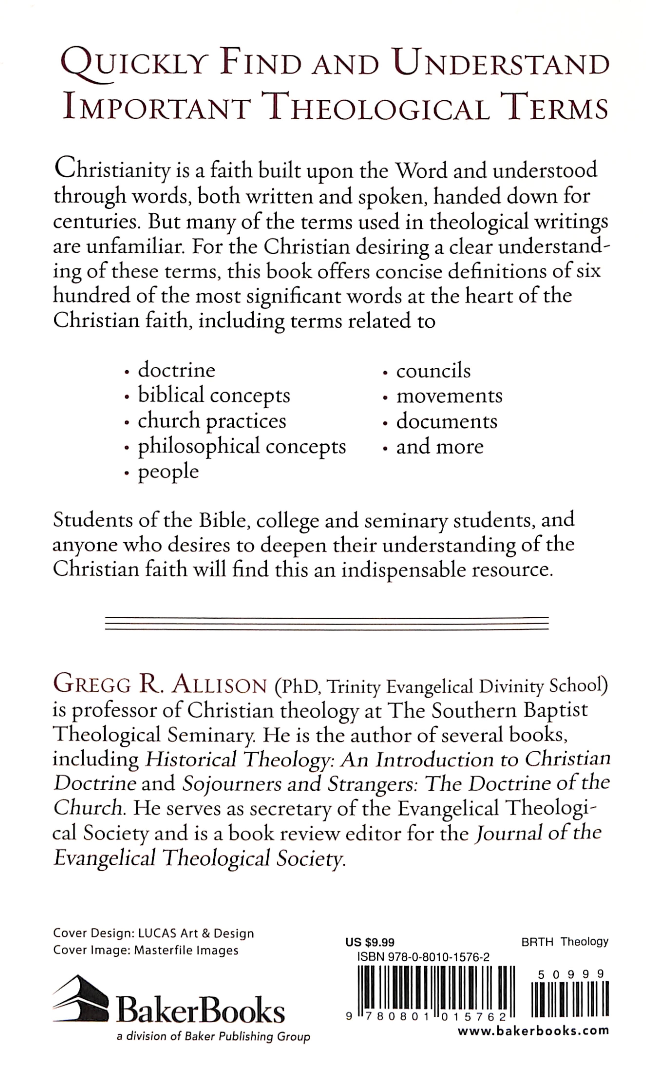 The Baker Compact Dictionary of Theological Terms