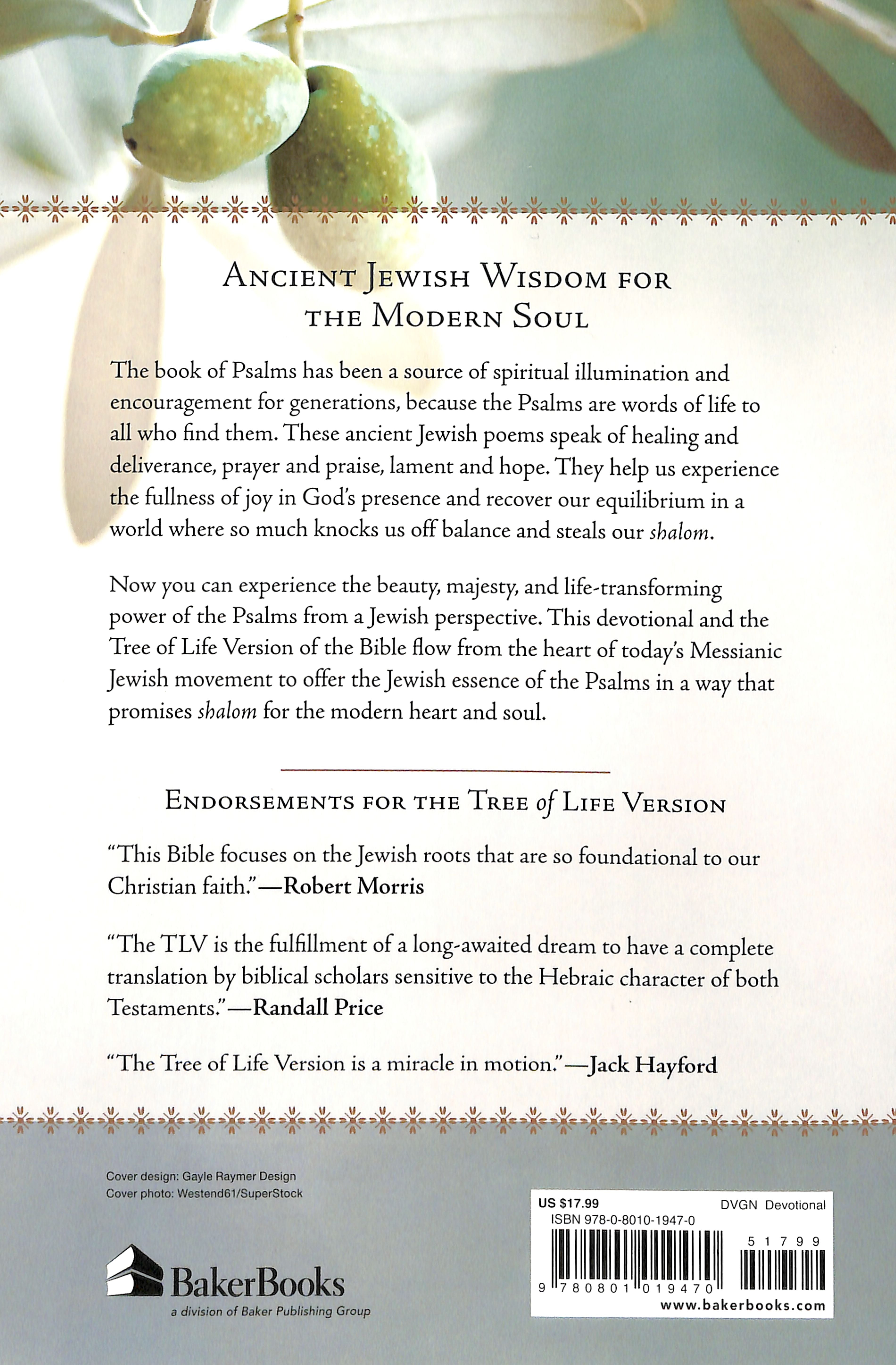 Shalom in Psalms: A Devotional From the Jewish Heart of the Christian Faith