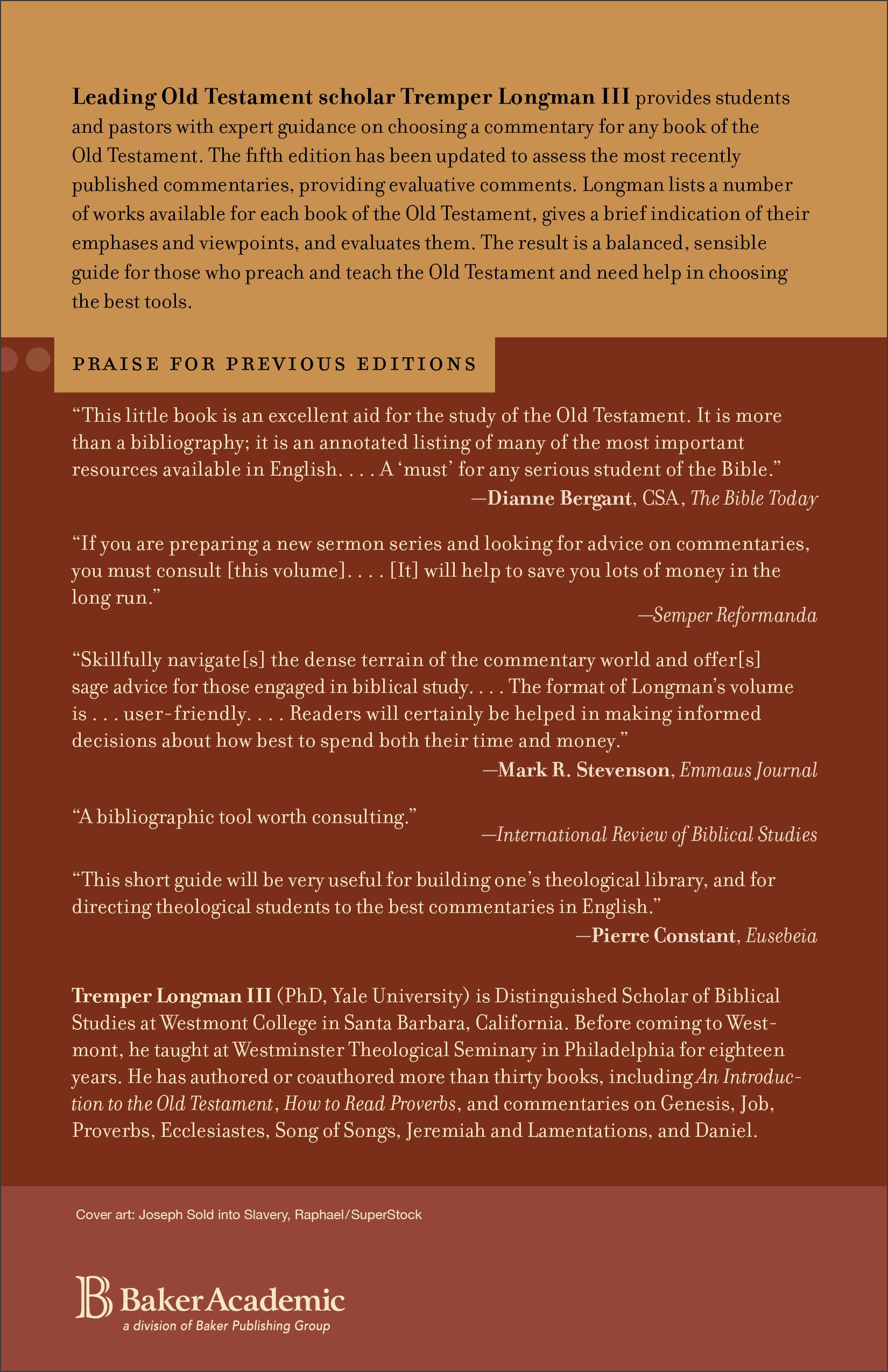 Old Testament Commentary Survey (5th Edition)