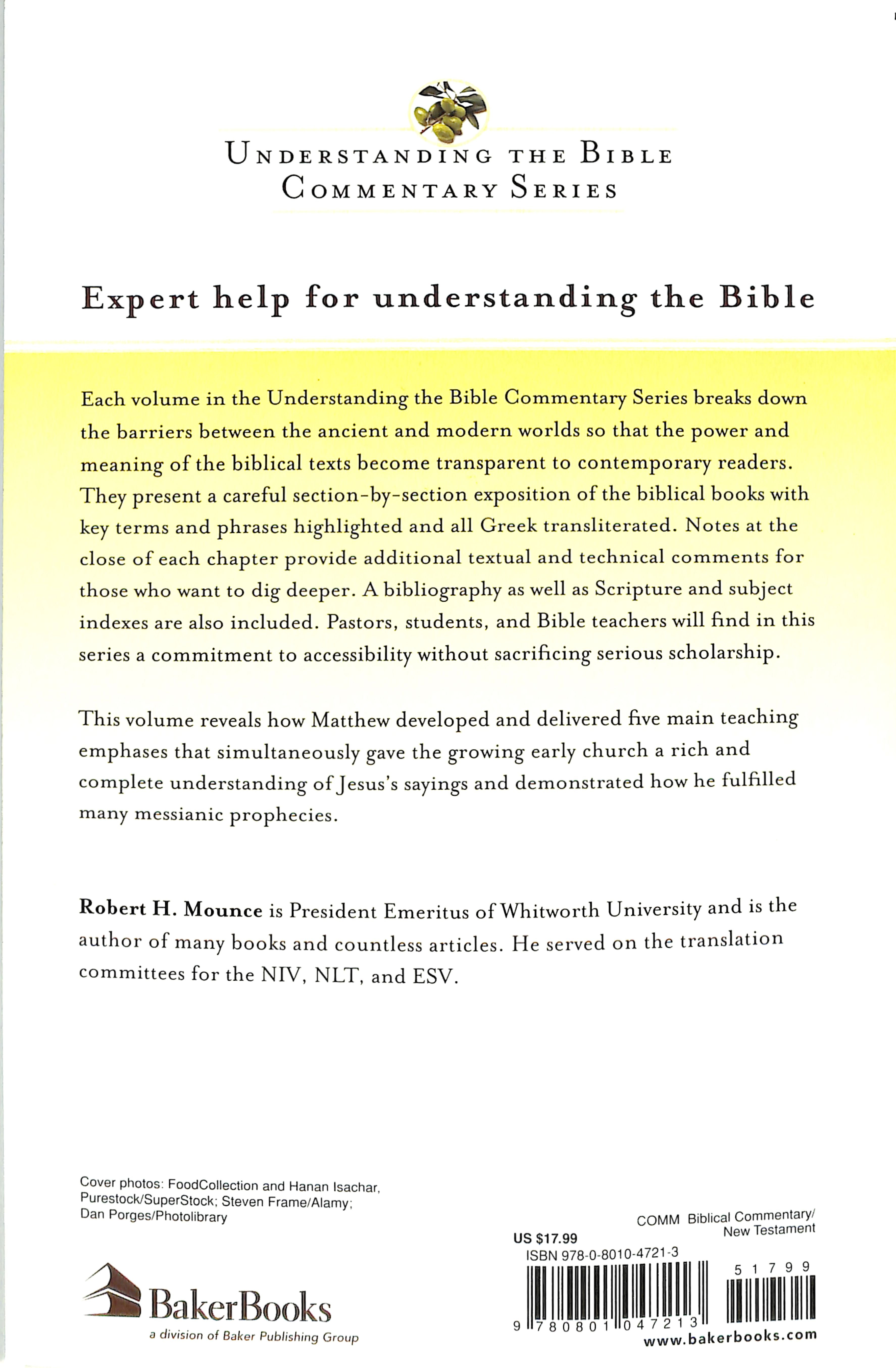 Matthew (Understanding The Bible Commentary Series)