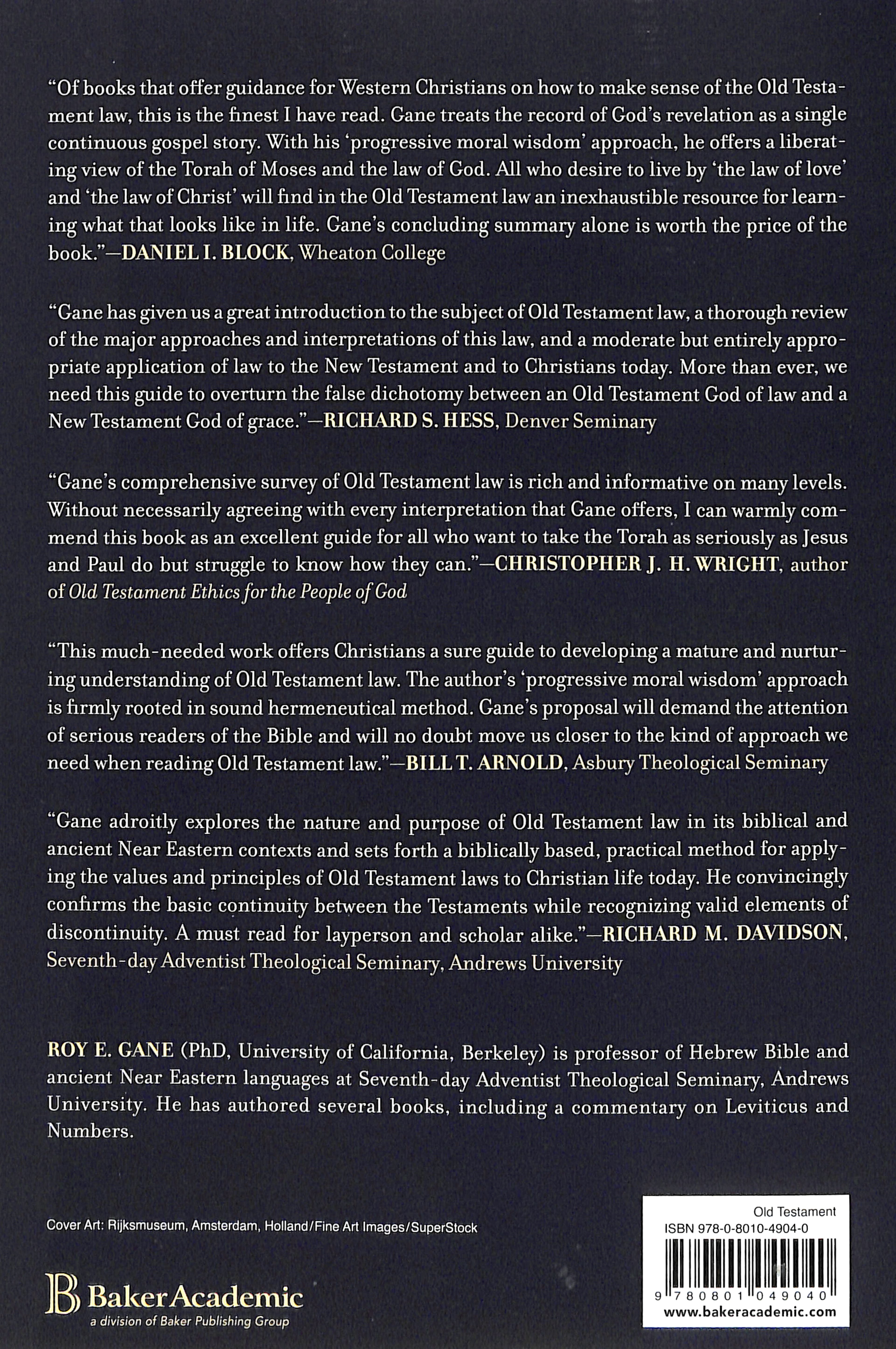 Old Testament Law For Christians: Original Context and Enduring Application