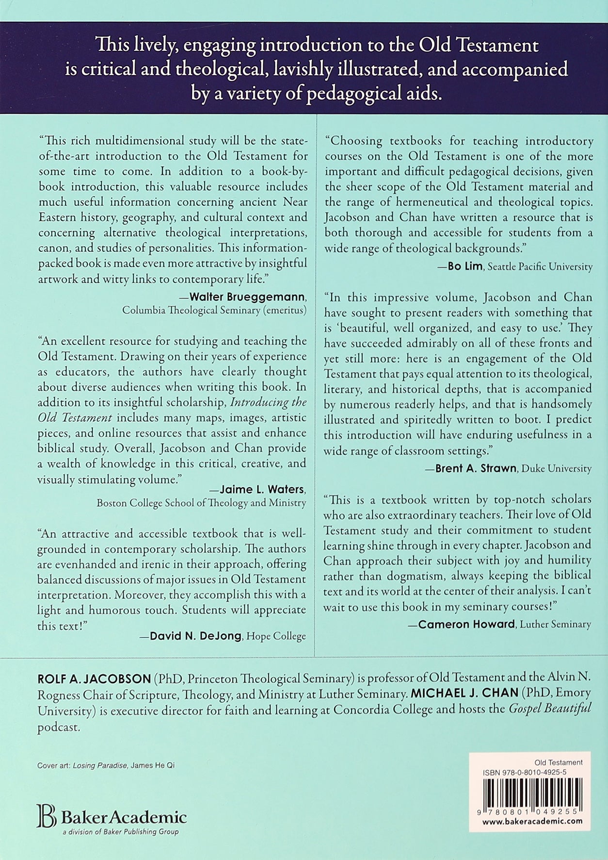 Introducing the Old Testament: A Historical, Literary, and Theological Survey
