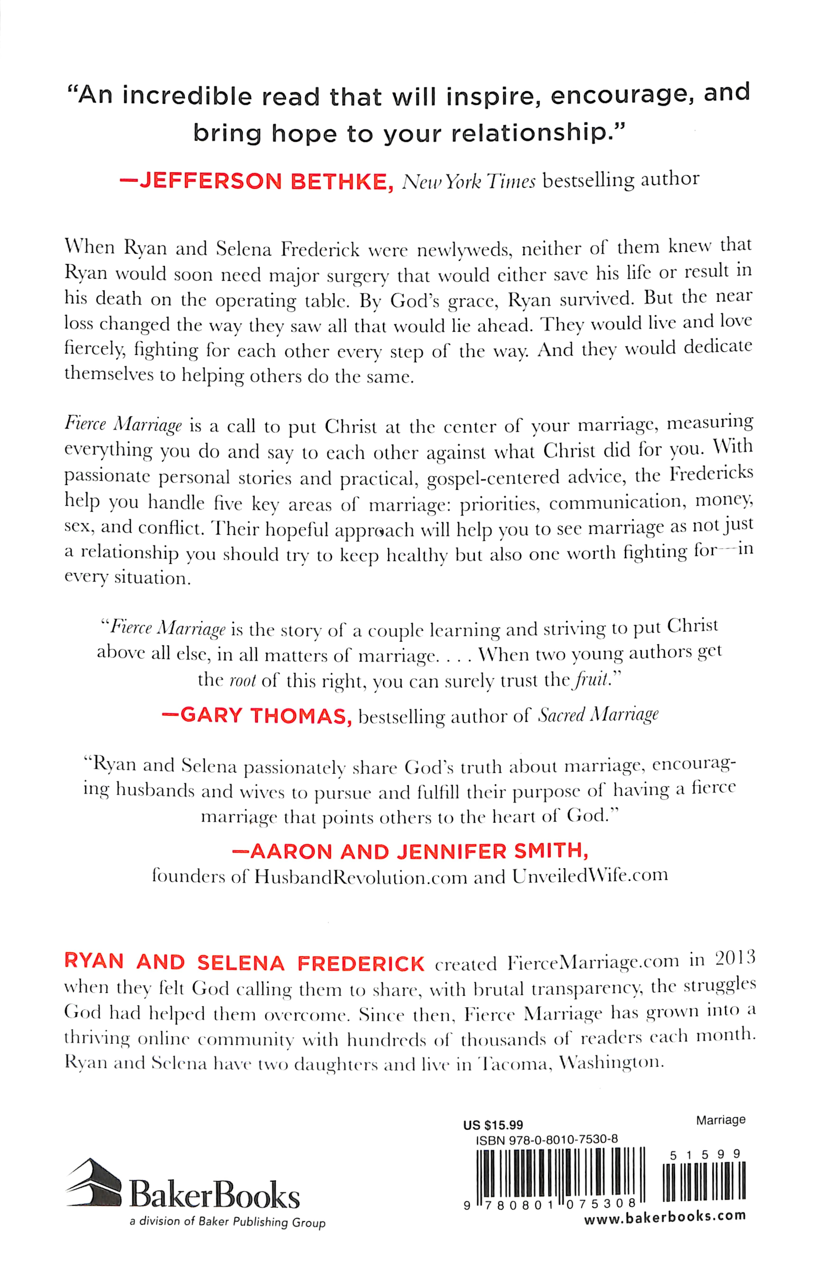 Fierce Marriage: Radically Pursuing Each Other in Light of Christ's Relentless Love