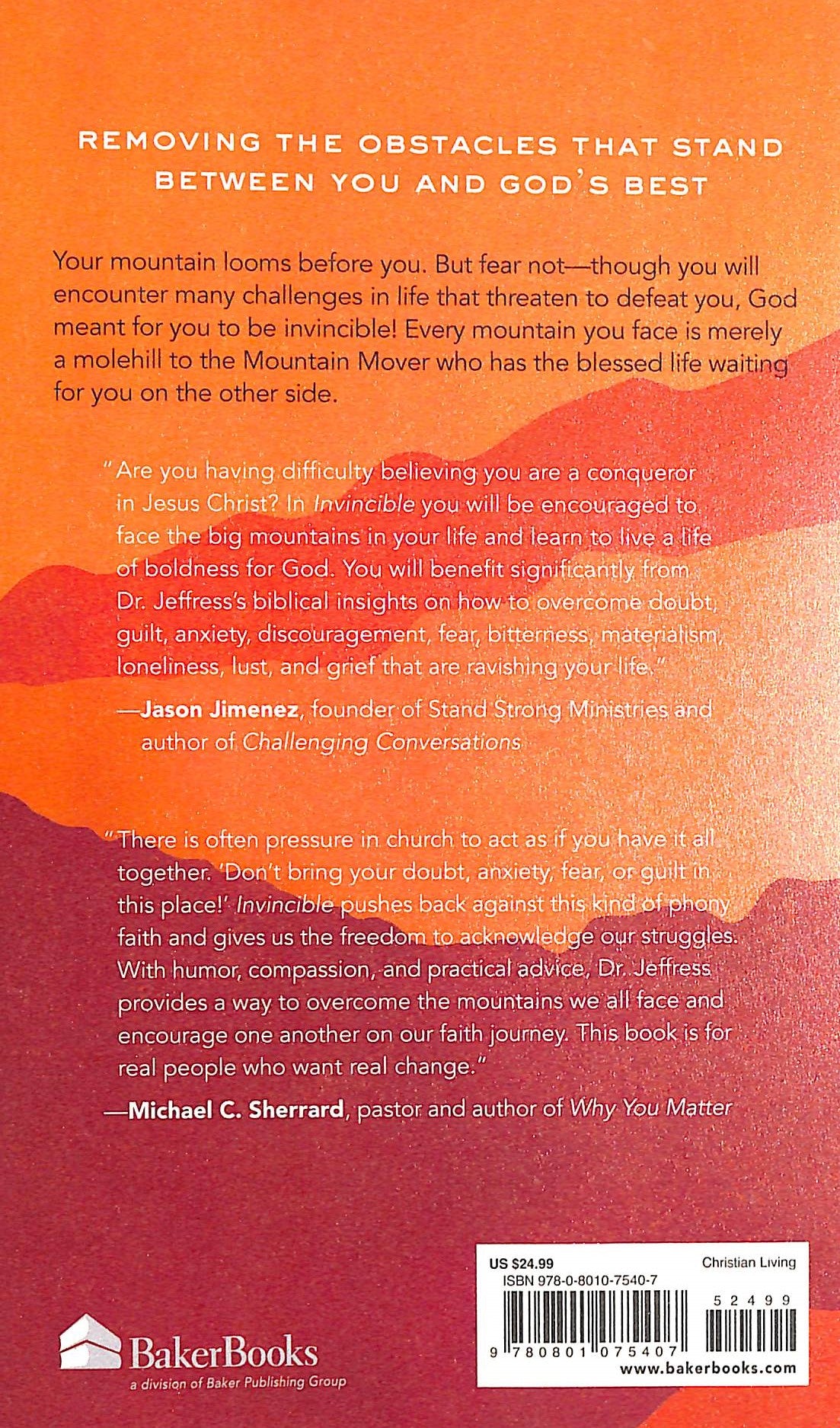 Invincible: Conquering the Mountains That Separate You From the Blessed Life