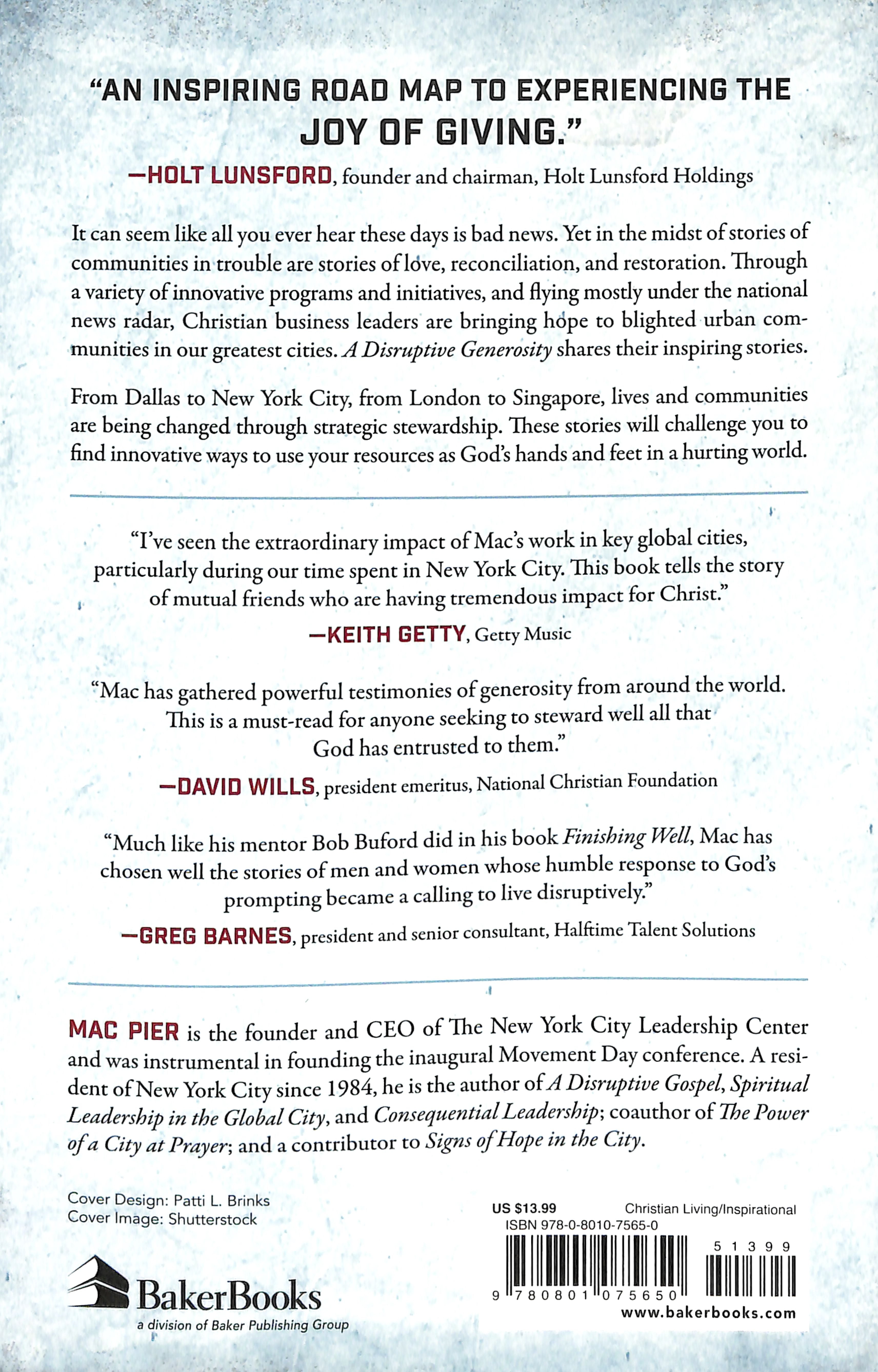 A Disruptive Generosity: Stories of Transforming Cities Through Strategic Giving