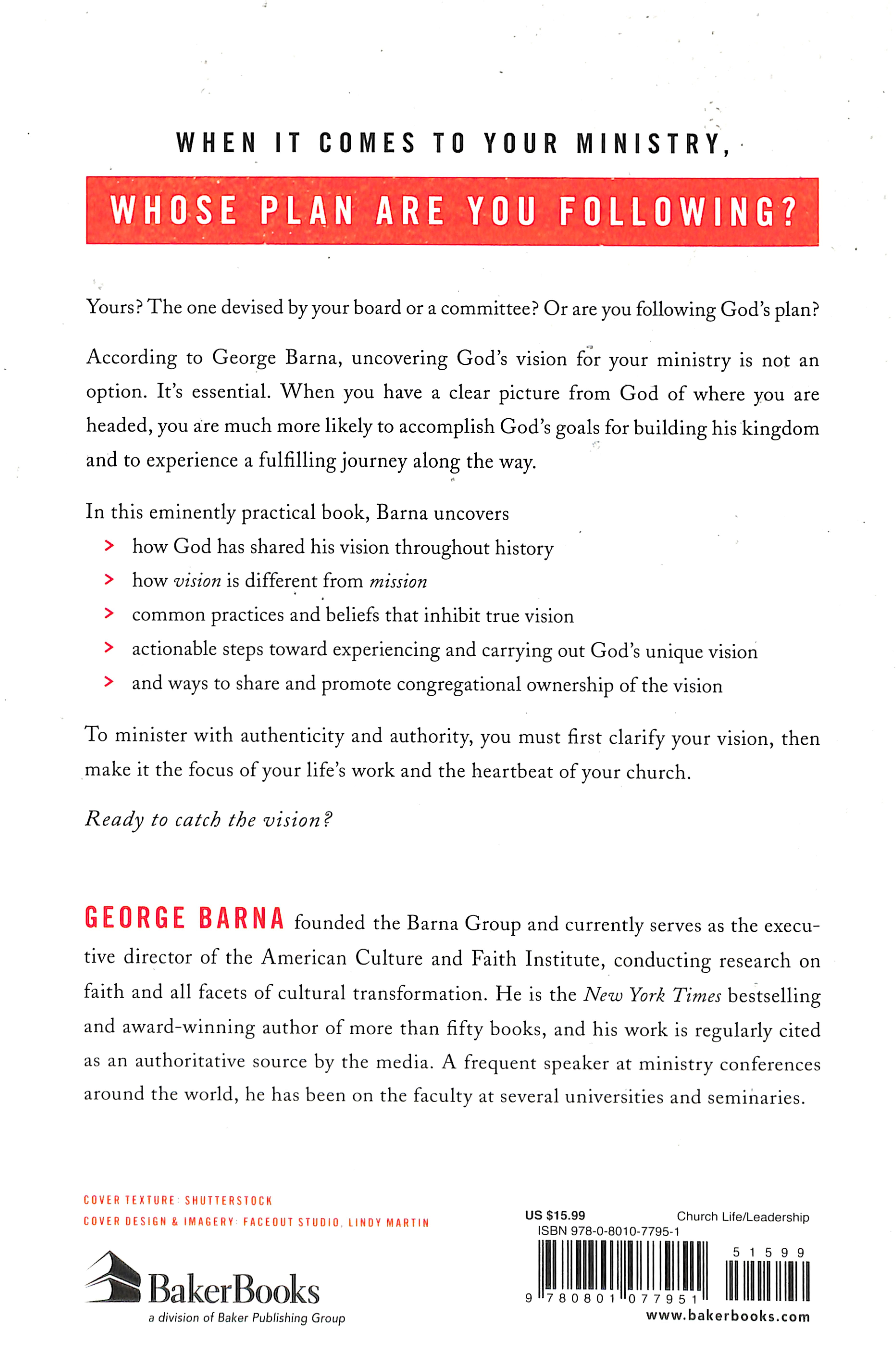 The Power of Vision: Discover and Apply God's Plan For Your Life and Ministry (3rd Edition)