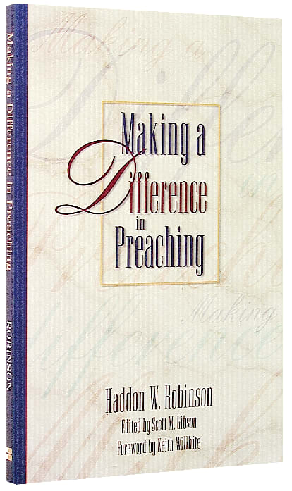 Making a Difference in Preaching