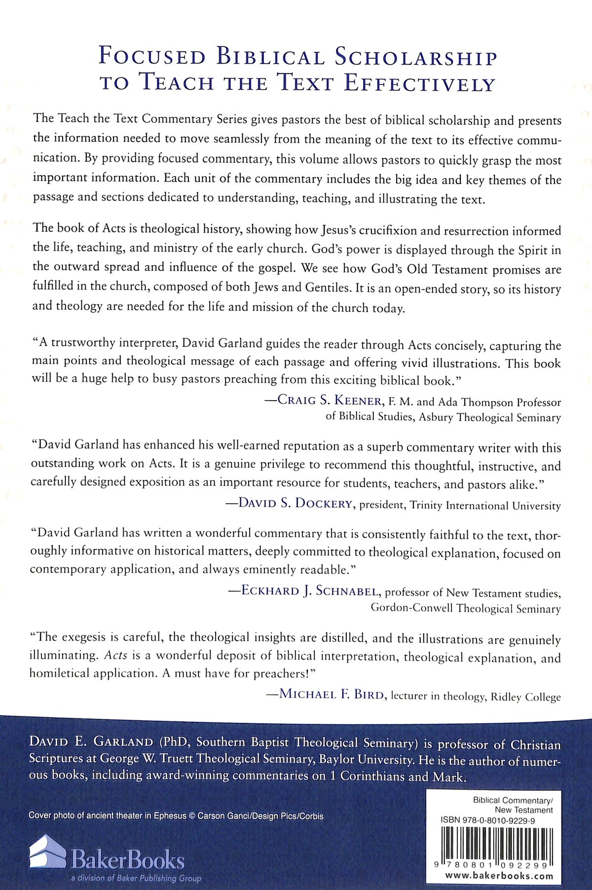 Text Commentary Acts (Teach The Text Commentary Series) – Koorong