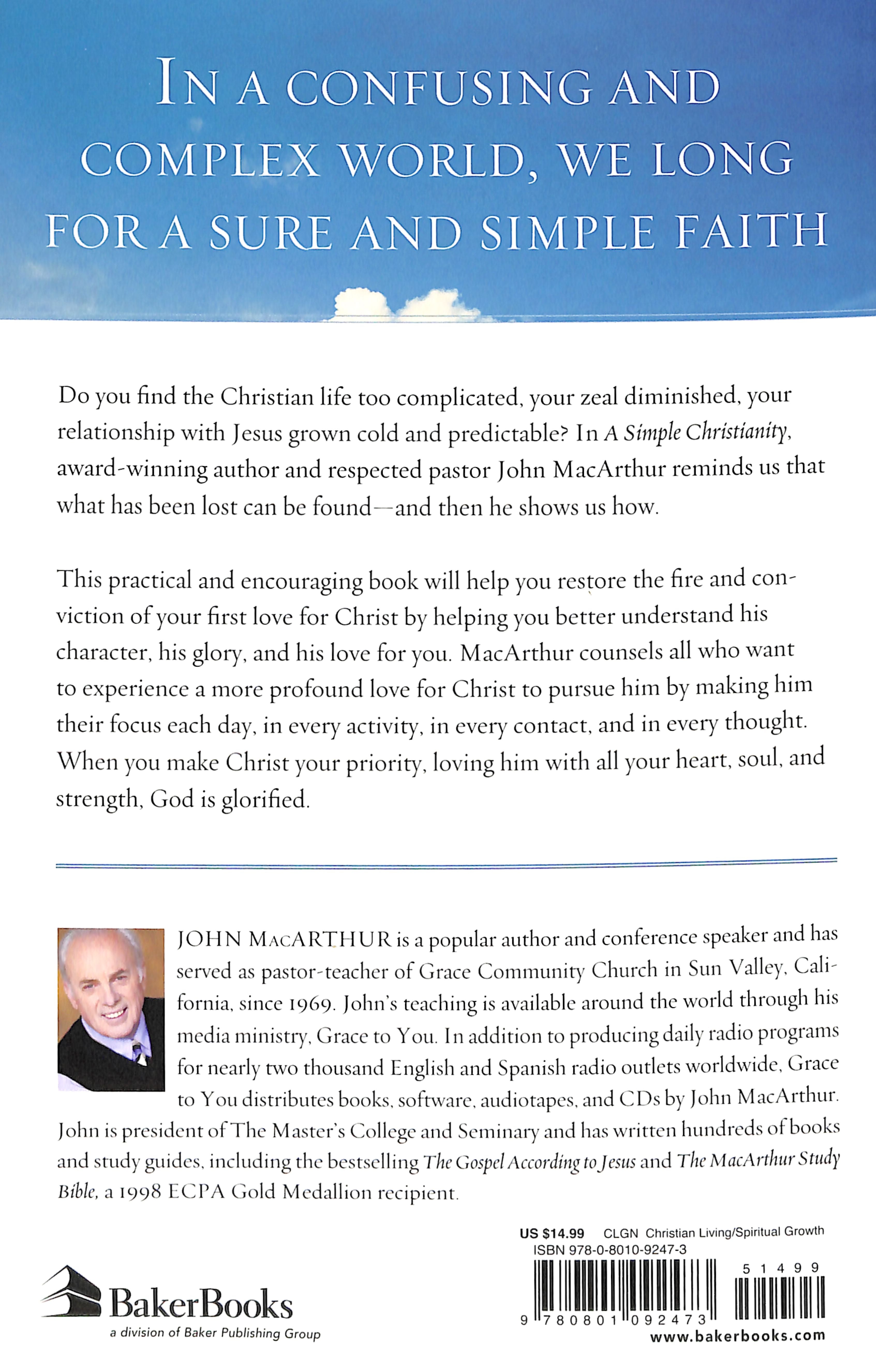 A Simple Christianity: Rediscover the Foundational Principles of Our Faith