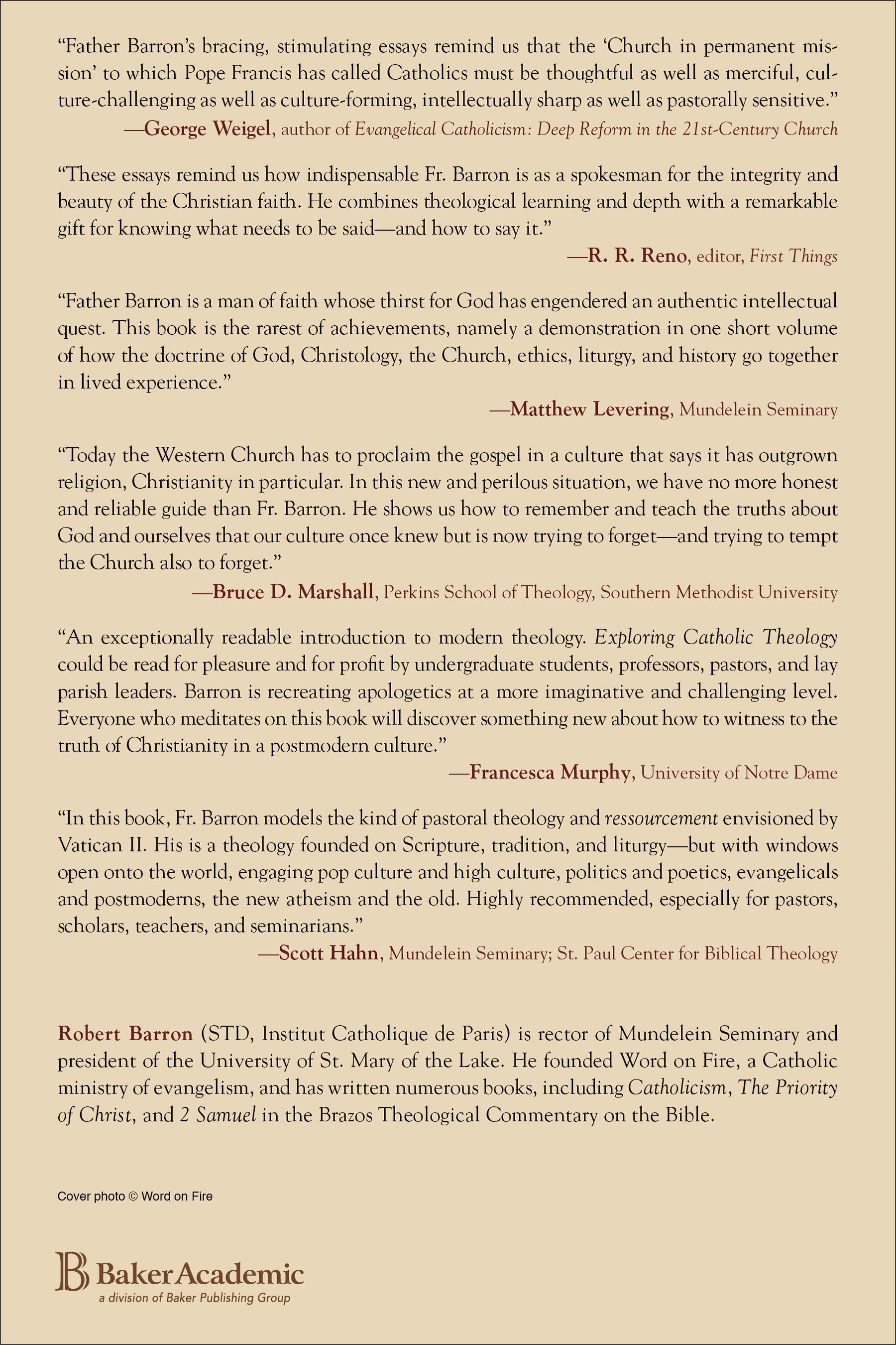 Exploring Catholic Theology: Essays on God, Liturgy, and Evangelization