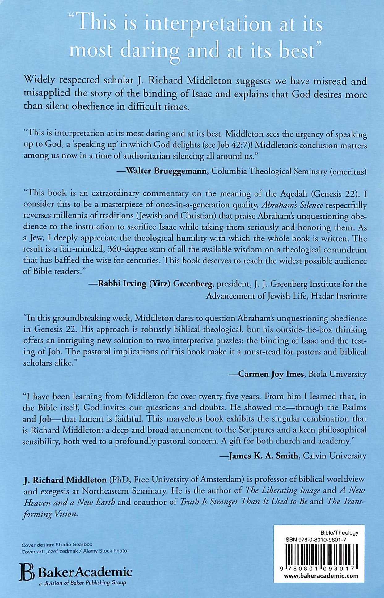 Abraham's Silence: The Binding of Isaac, the Suffering of Job, and How to Talk Back to God