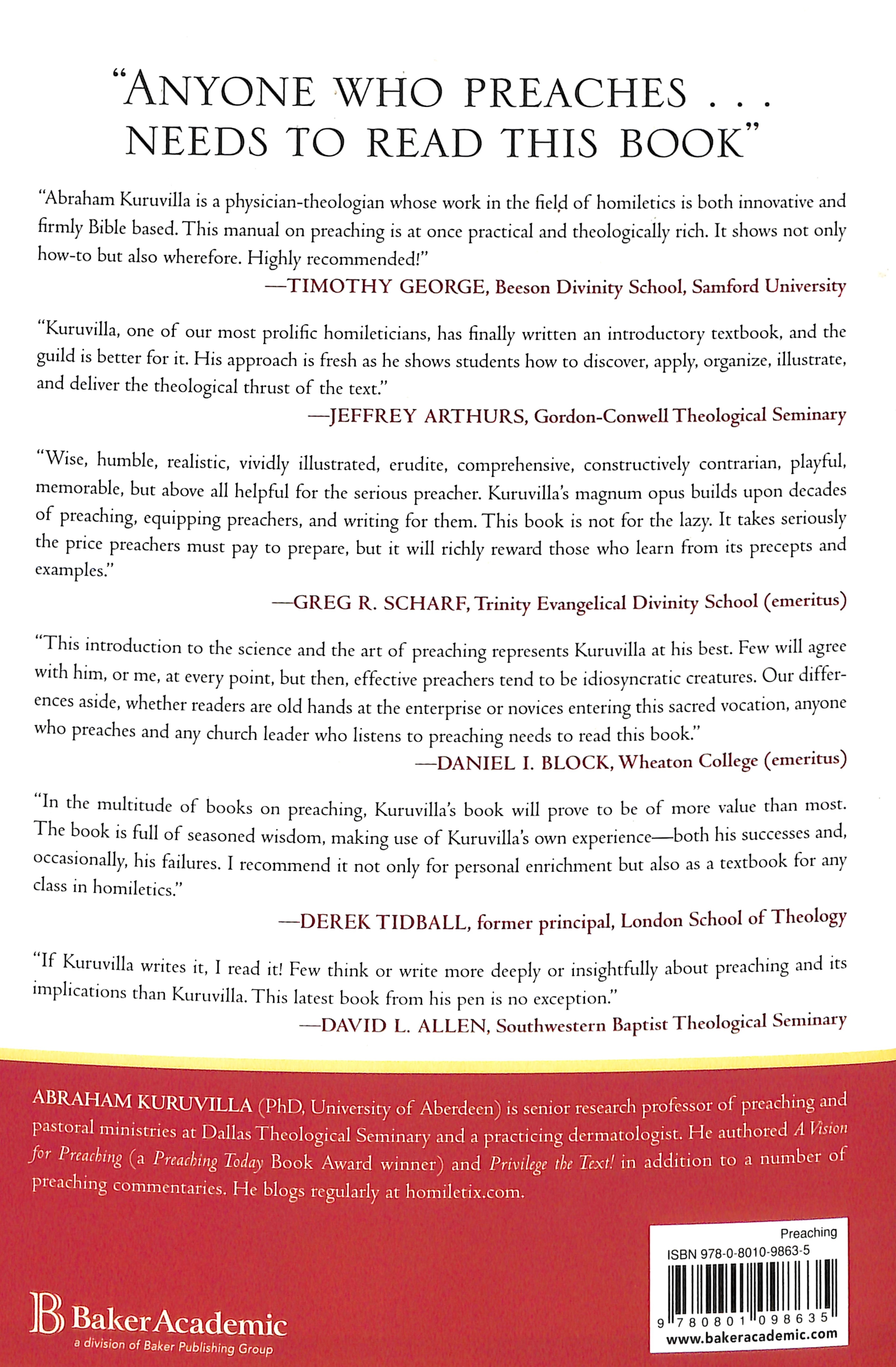 A Manual For Preaching: The Journey From Text to Sermon