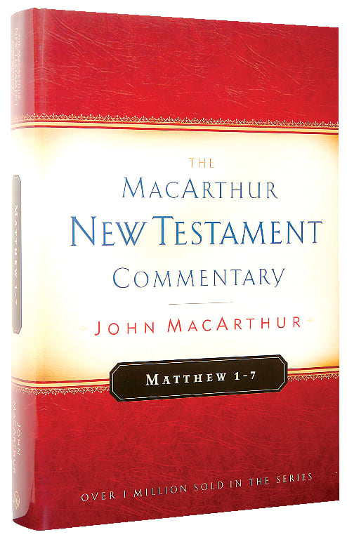 Matthew 01-07 (Macarthur New Testament Commentary Series)