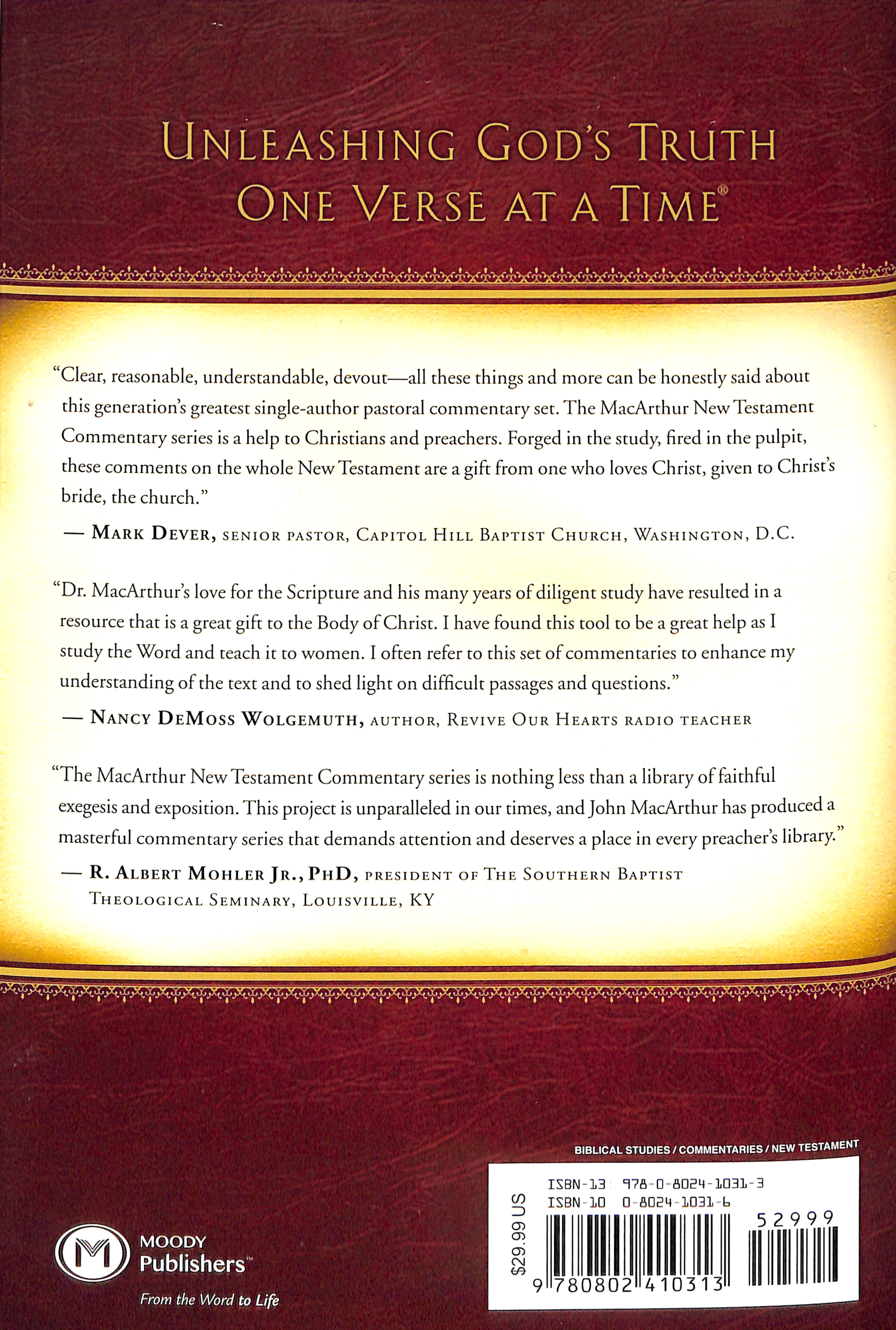 Mark 9-16 (Macarthur New Testament Commentary Series)