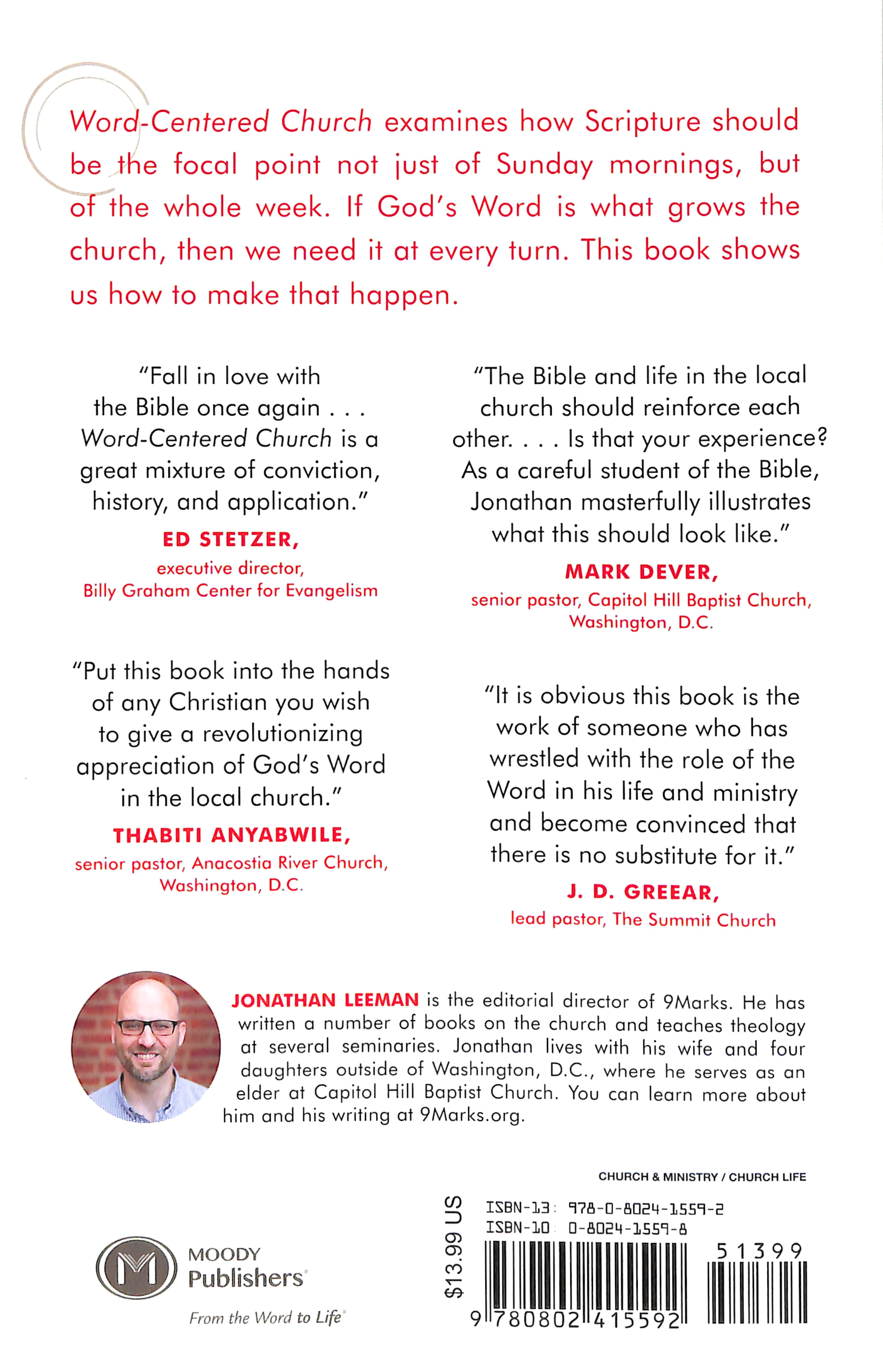 Word-Centered Church: How Scripture Brings Life and Growth to God's People
