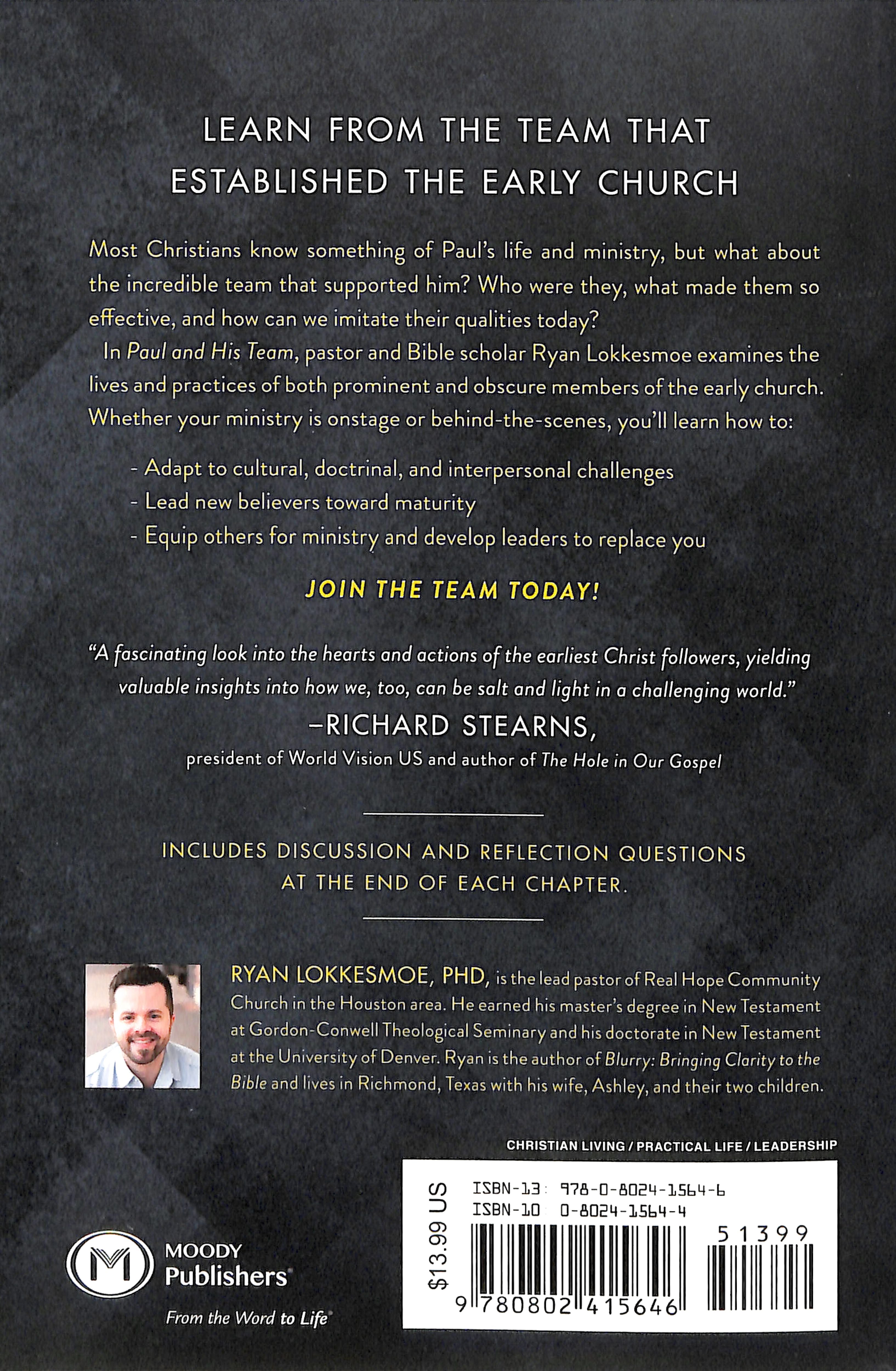 Paul and His Team: What the Early Church Can Teach Us About Leadership and Influence