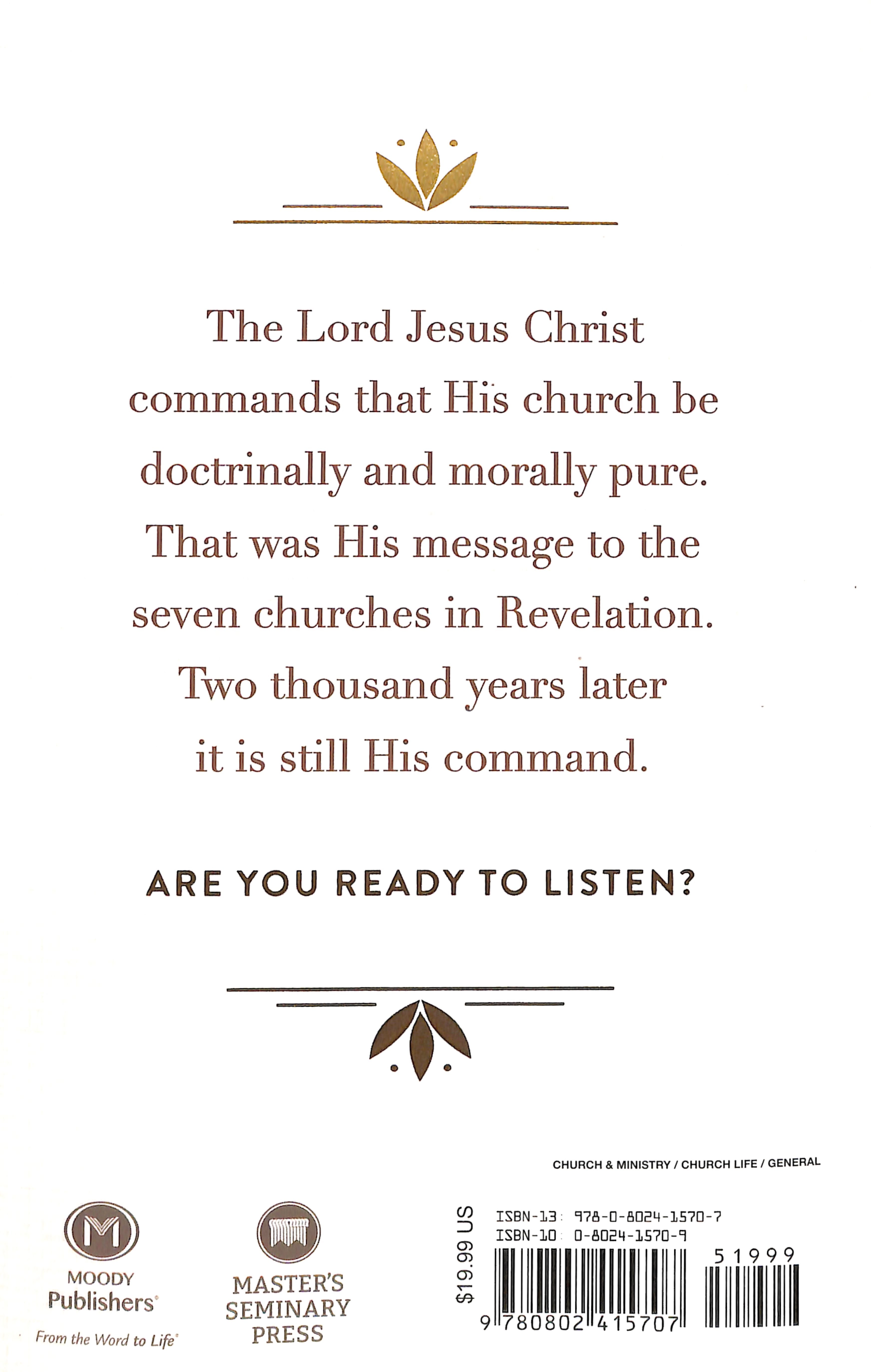 Christ's Call to Reform the Church: Timeless Demands From the Lord to His People