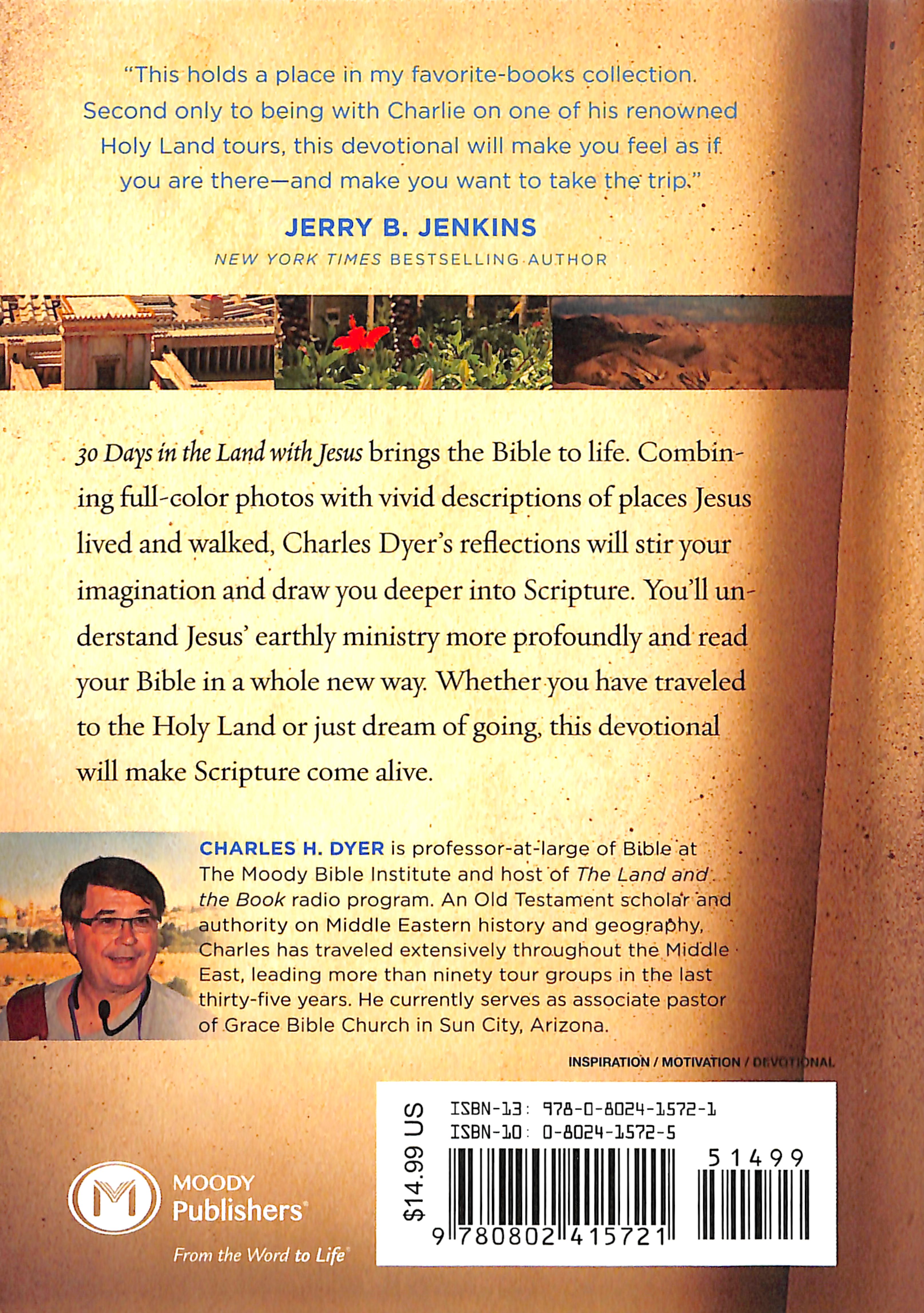 30 Days in the Land With Jesus: A Holy Land Devotional
