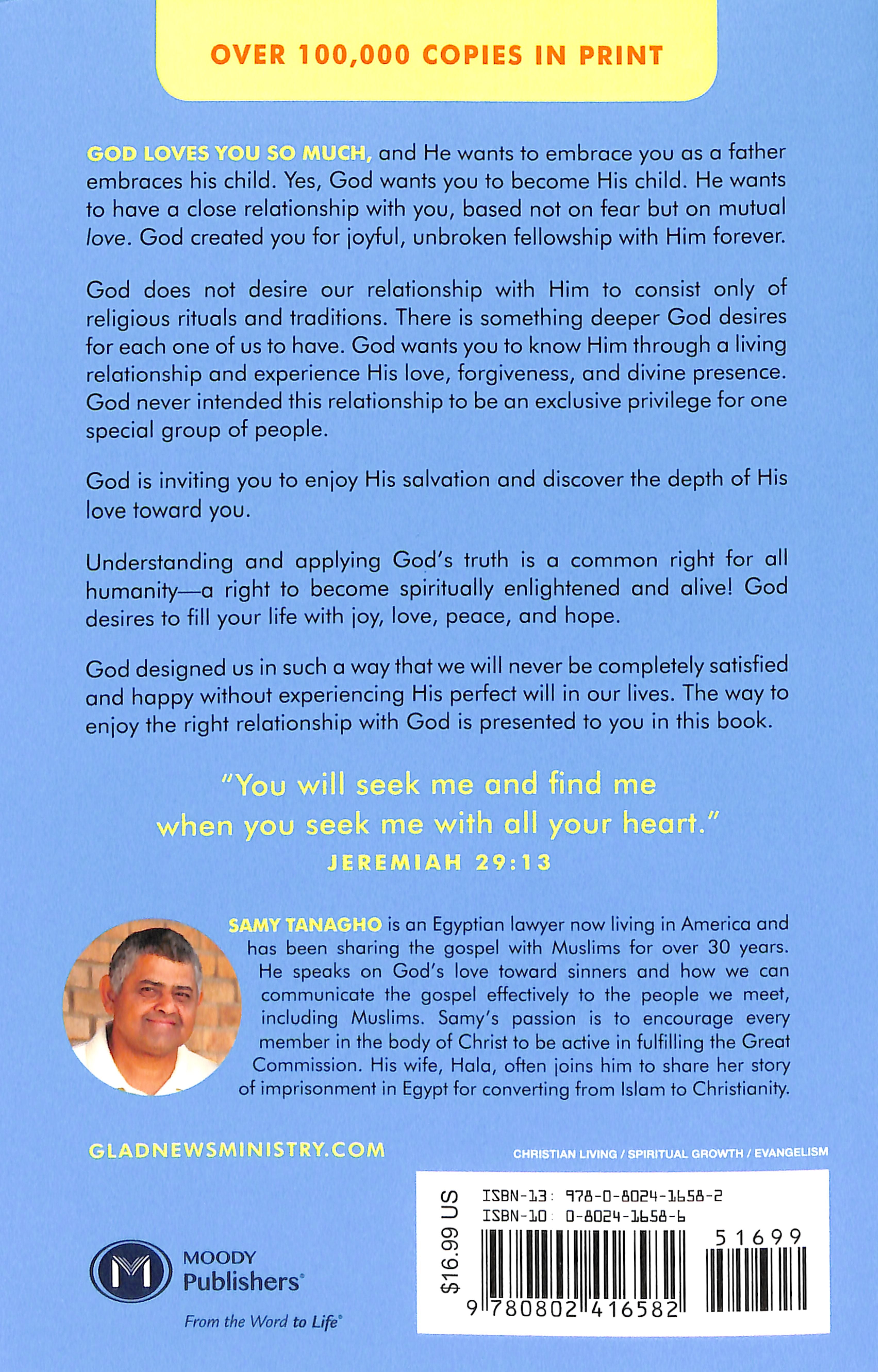 Glad News!: God Loves You My Muslim Friend!