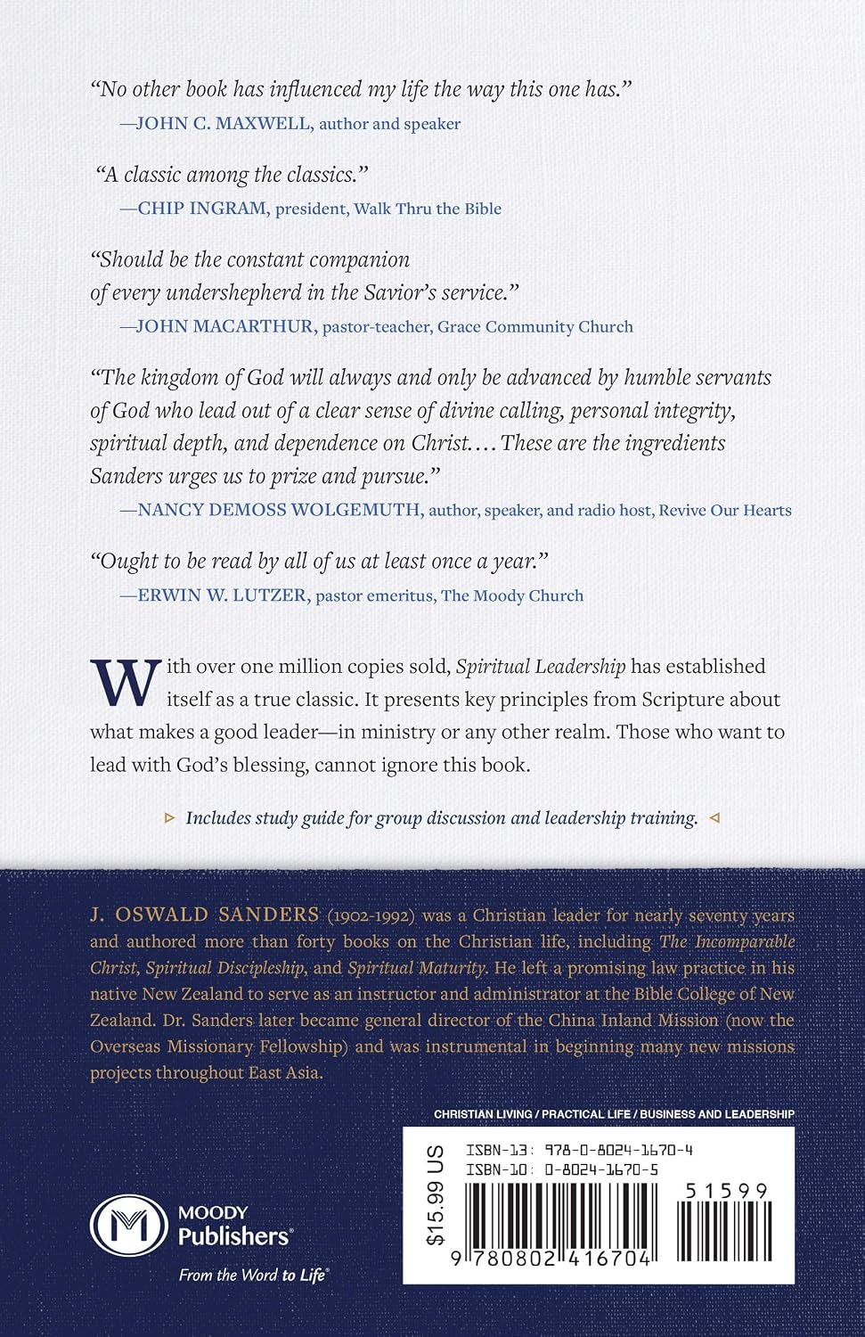 Spiritual Leadership: Principles of Excellence For Every Believer