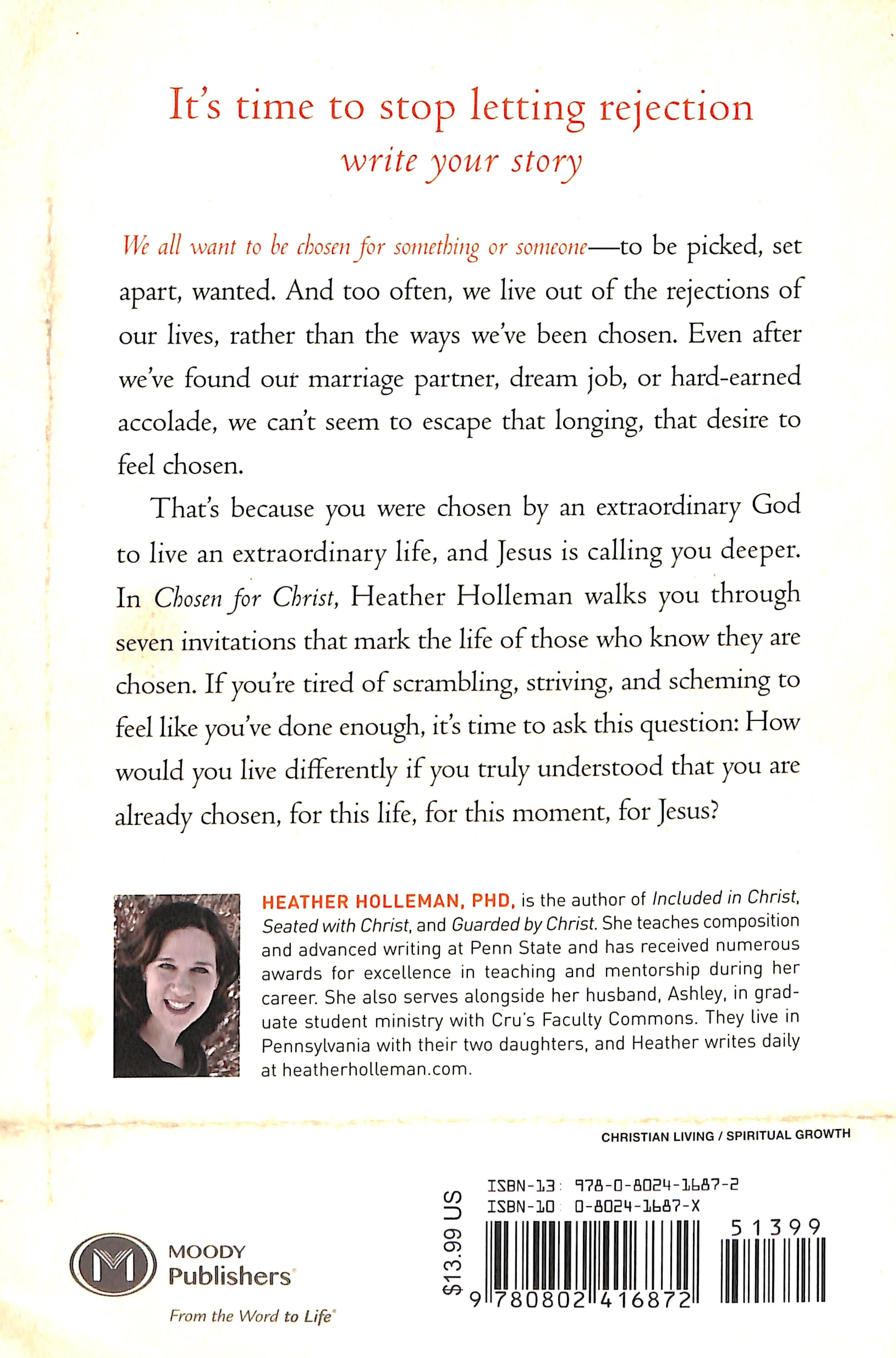 Chosen For Christ: Stepping Into the Life You've Been Missing