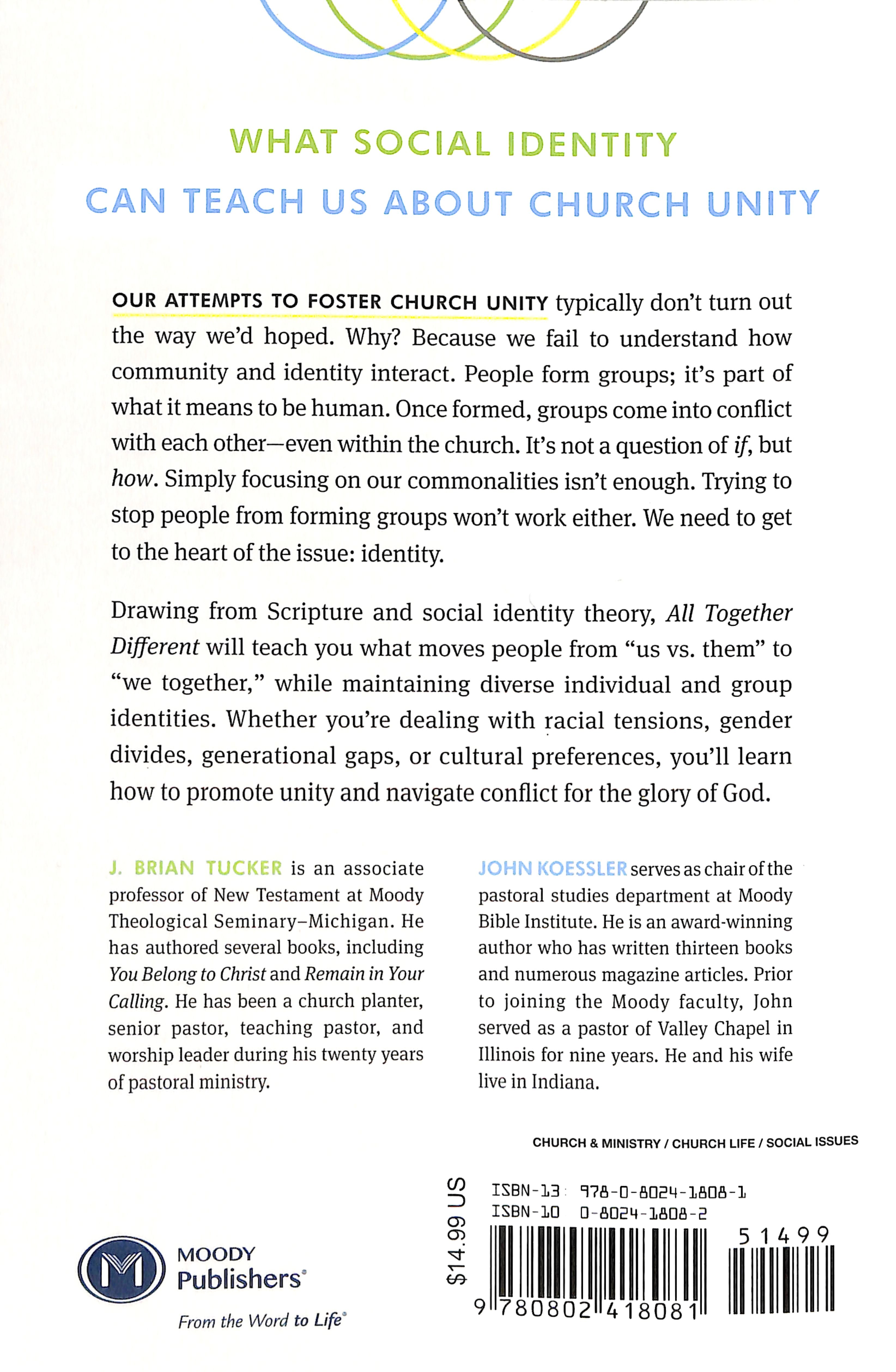 All Together Different: Upholding the Church's Unity While Honoring Our Individual Identities