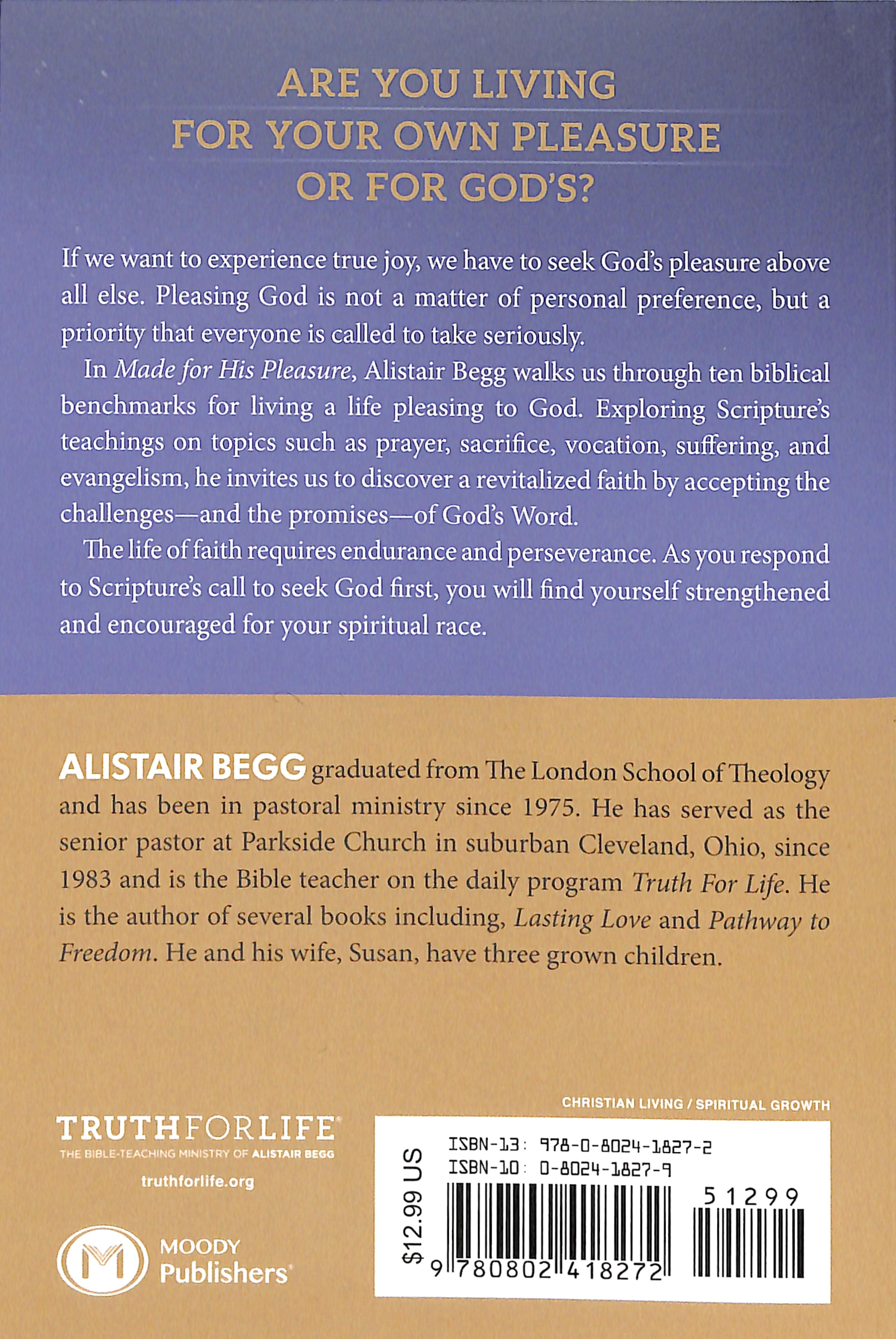 Made For His Pleasure: Ten Benchmarks of a Vital Faith